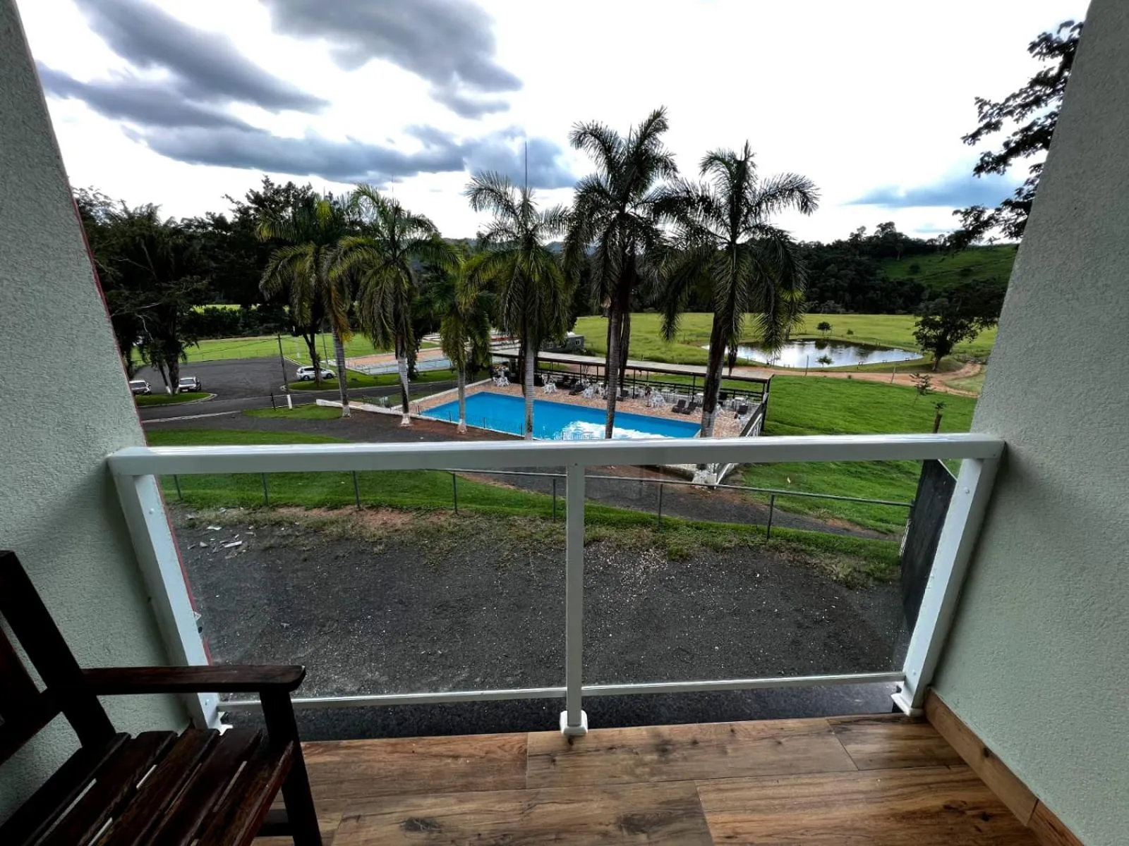 Balcony/Terrace in Hotel Fazenda Vale da Cachoeira