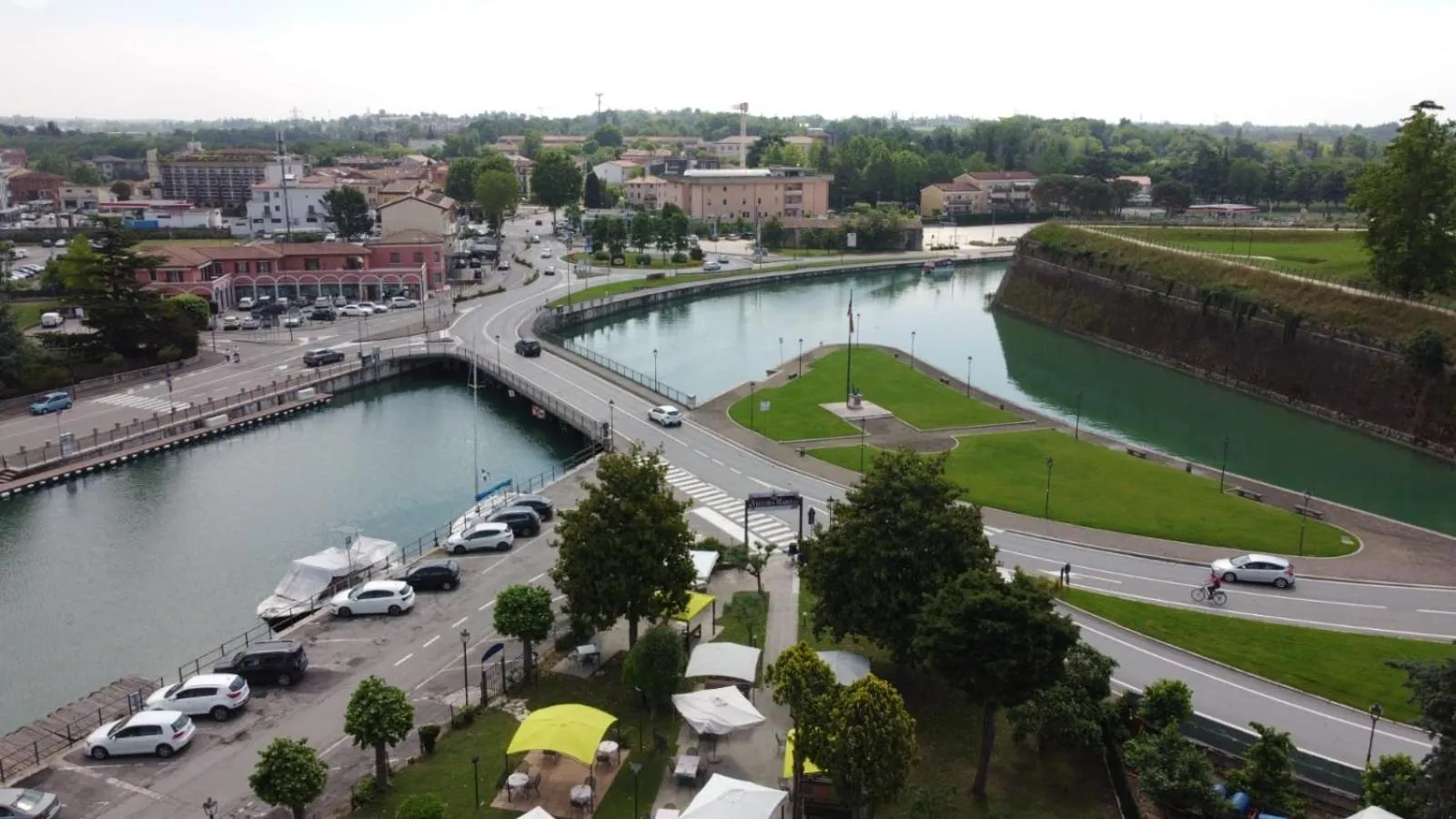 Bird's eye view in Hotel Johnson