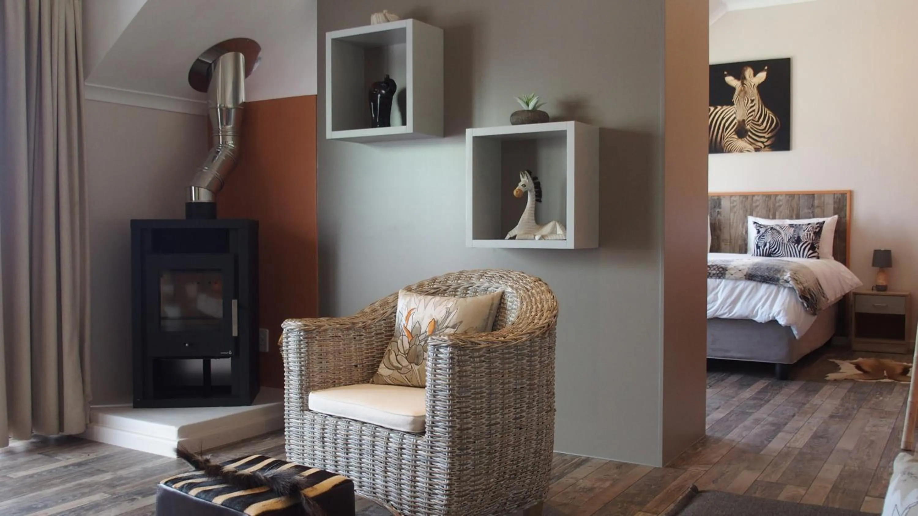 Living room, Bed in Wind-Rose Guest House