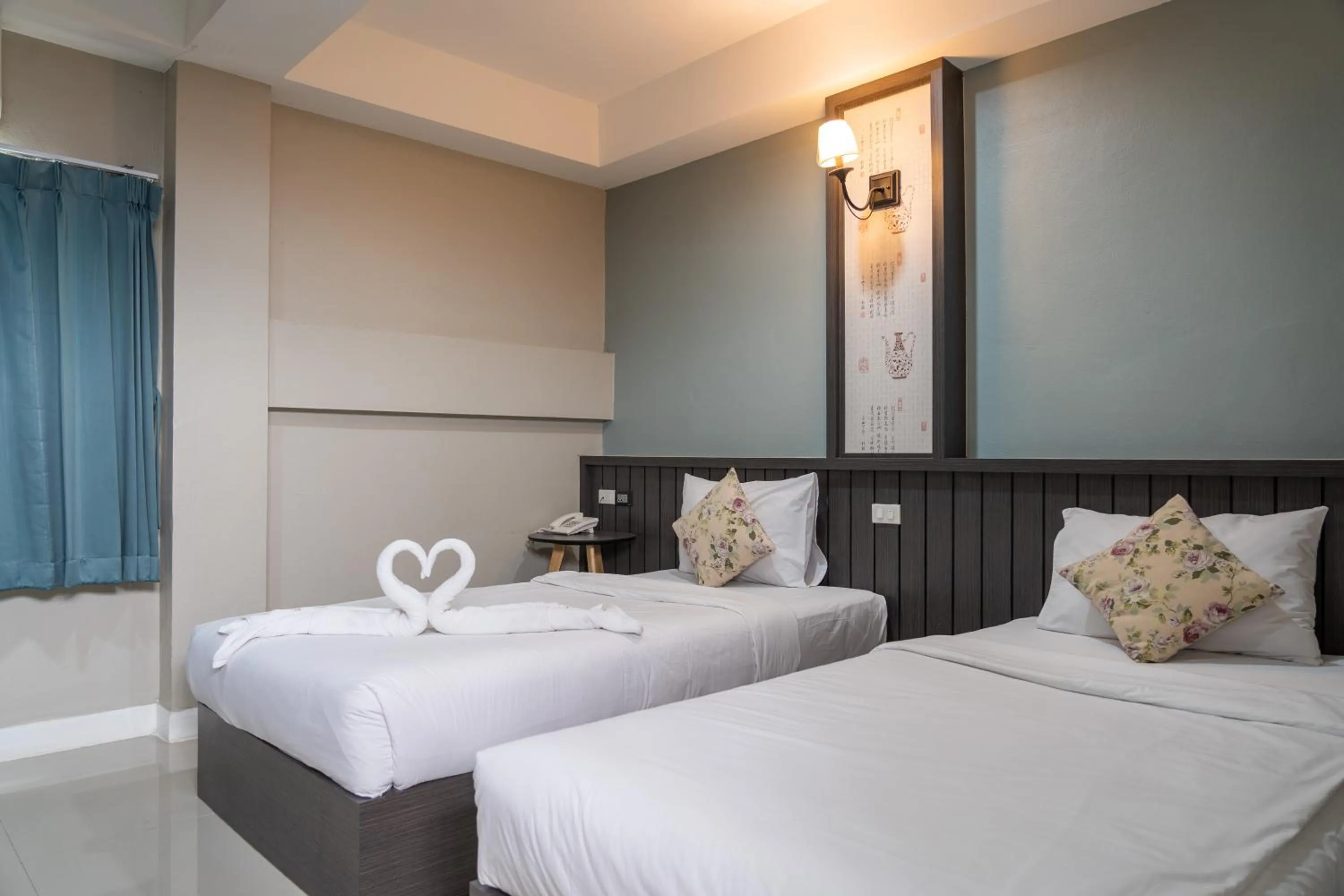 Bed in We World Boutique Haatyai