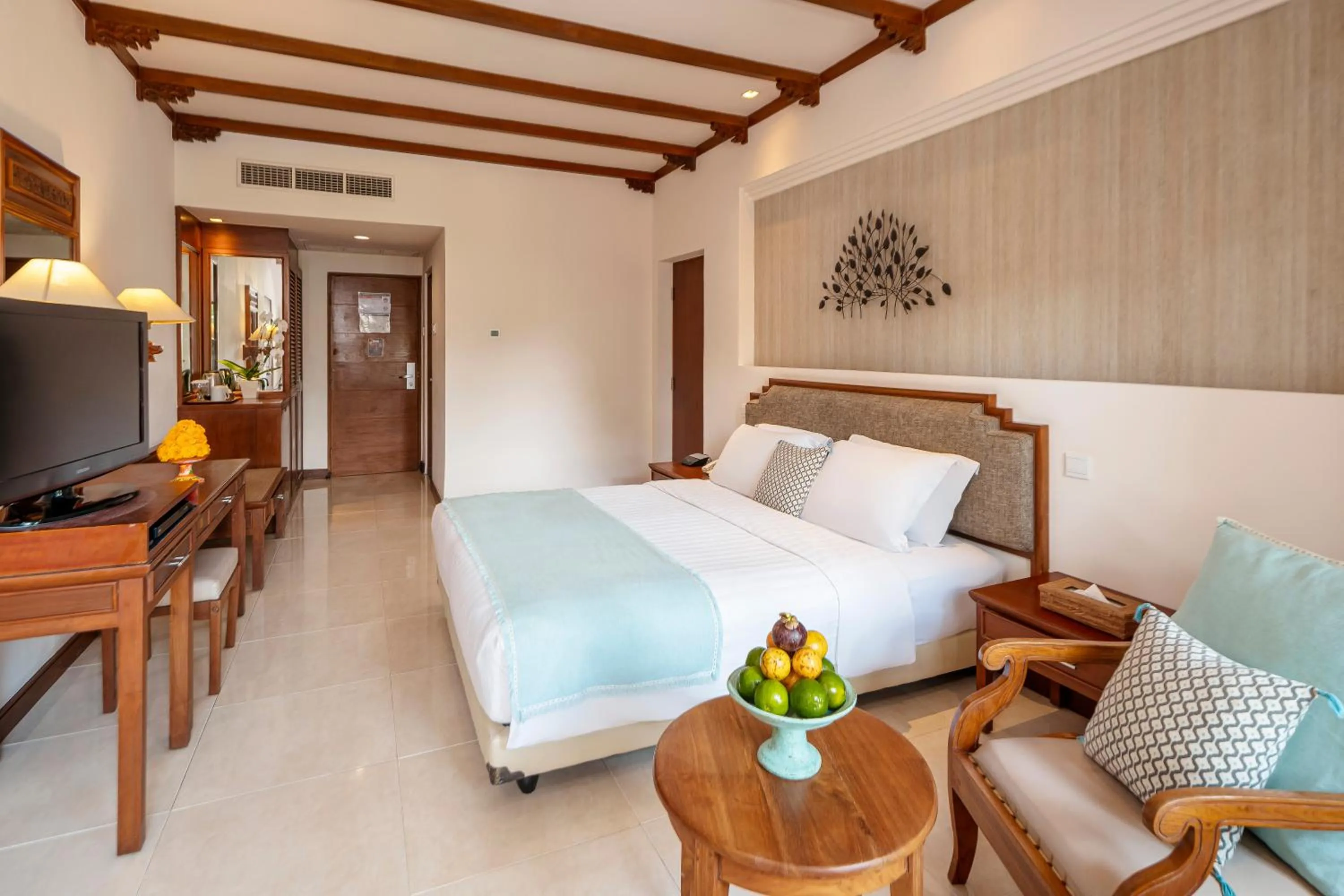 Bedroom, Bed in Bali Mandira Beach Resort & Spa