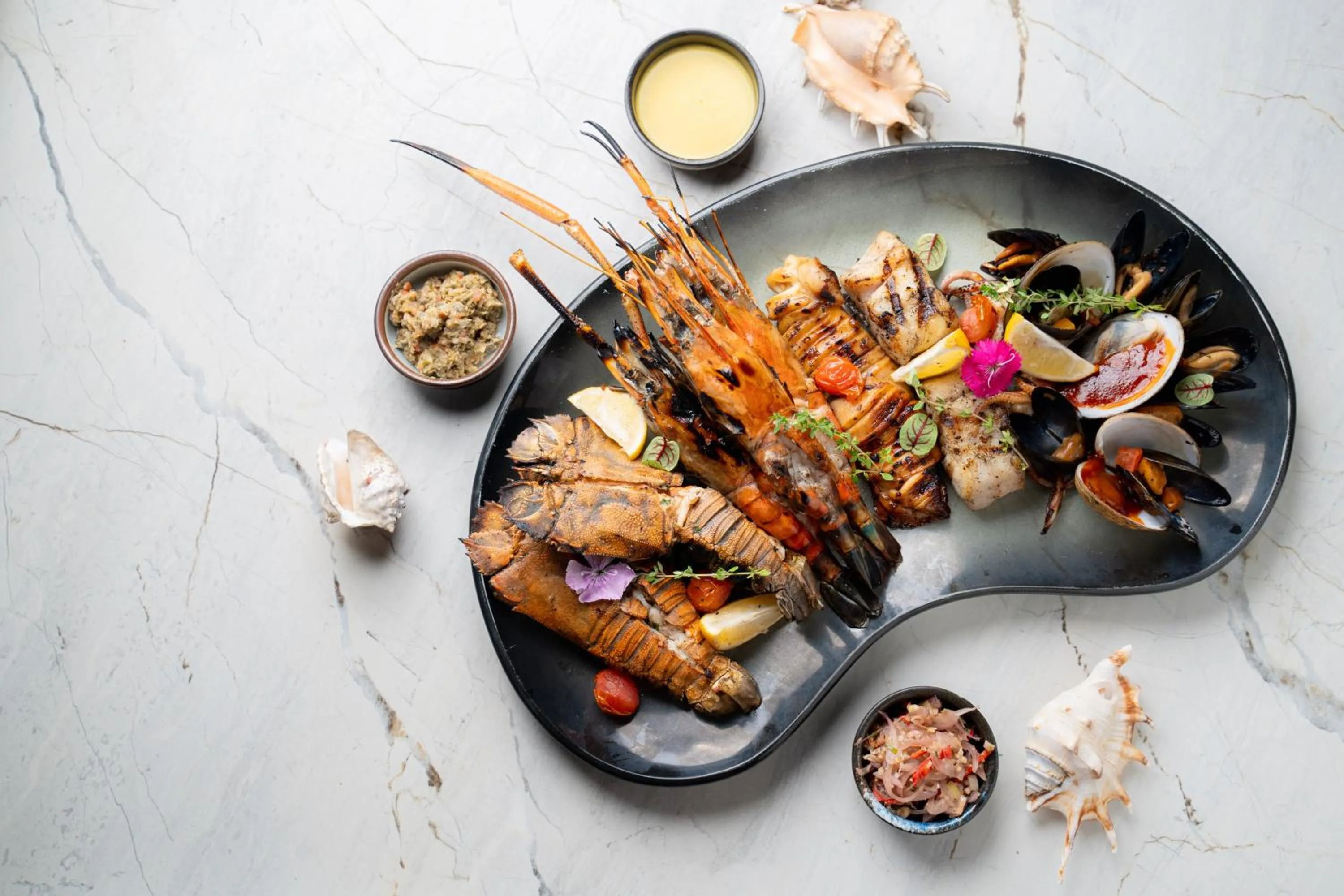 Restaurant/places to eat in Bali Mandira Beach Resort & Spa