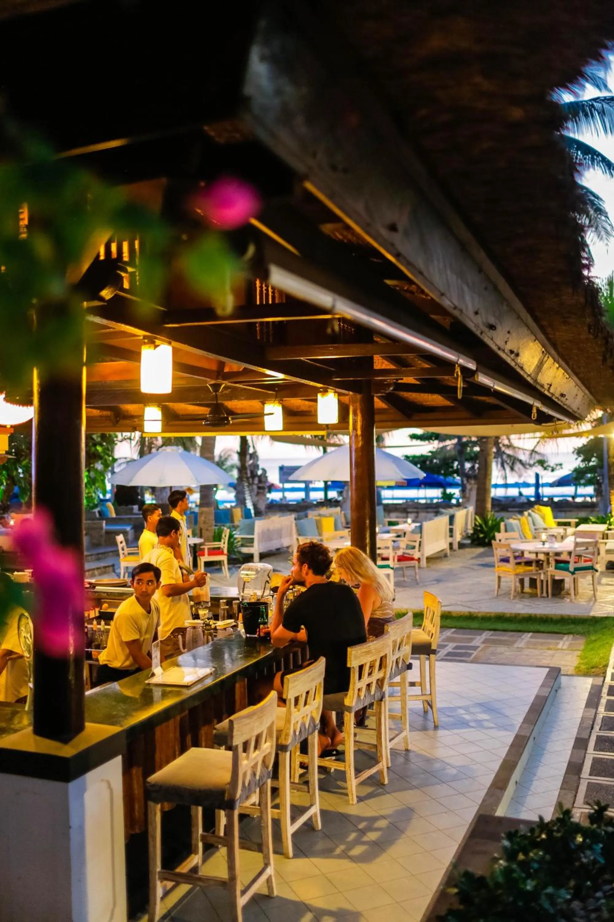 Restaurant/places to eat in Bali Mandira Beach Resort & Spa
