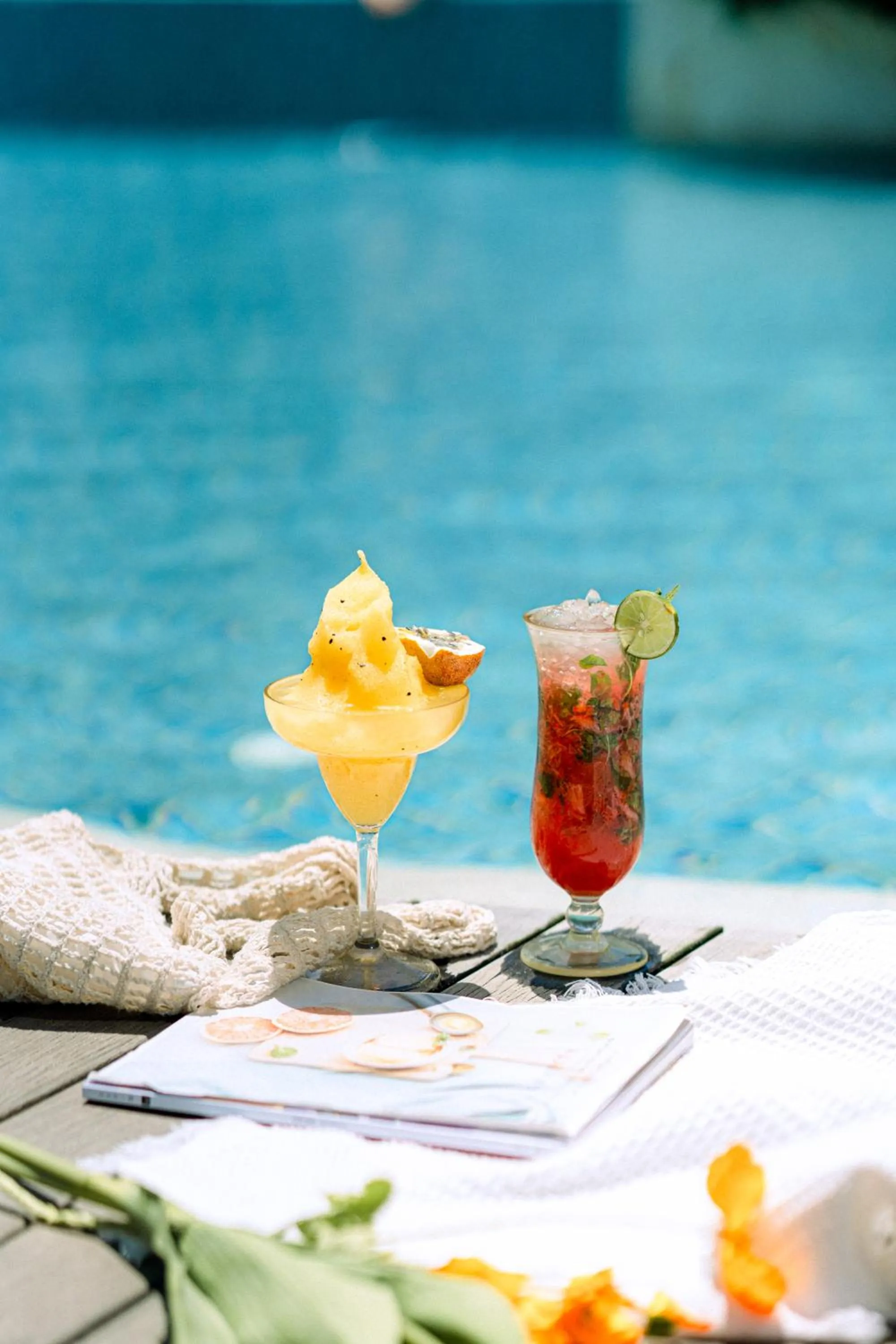 Food close-up in Bali Mandira Beach Resort & Spa