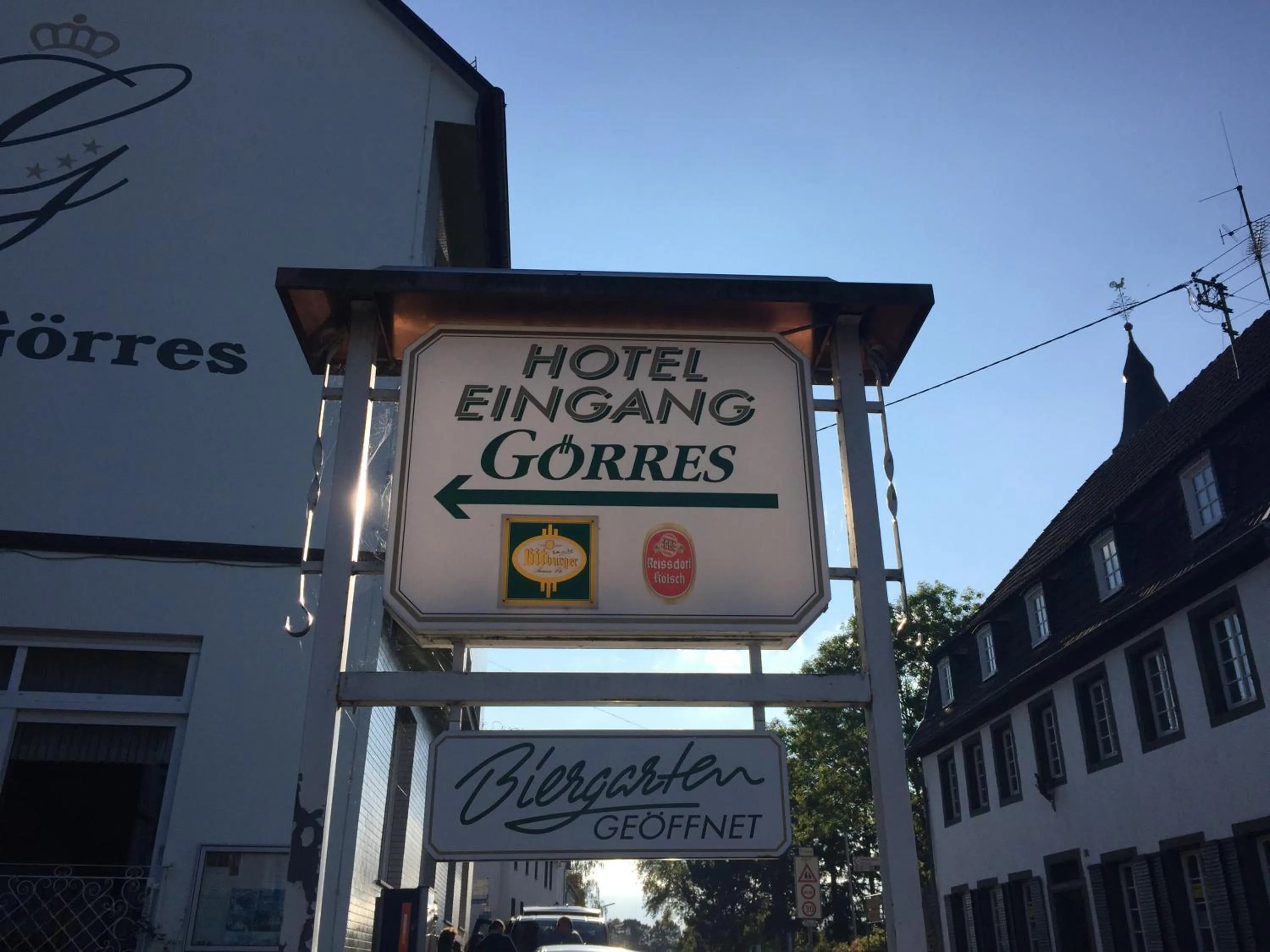 Facade/entrance in Hotel Görres