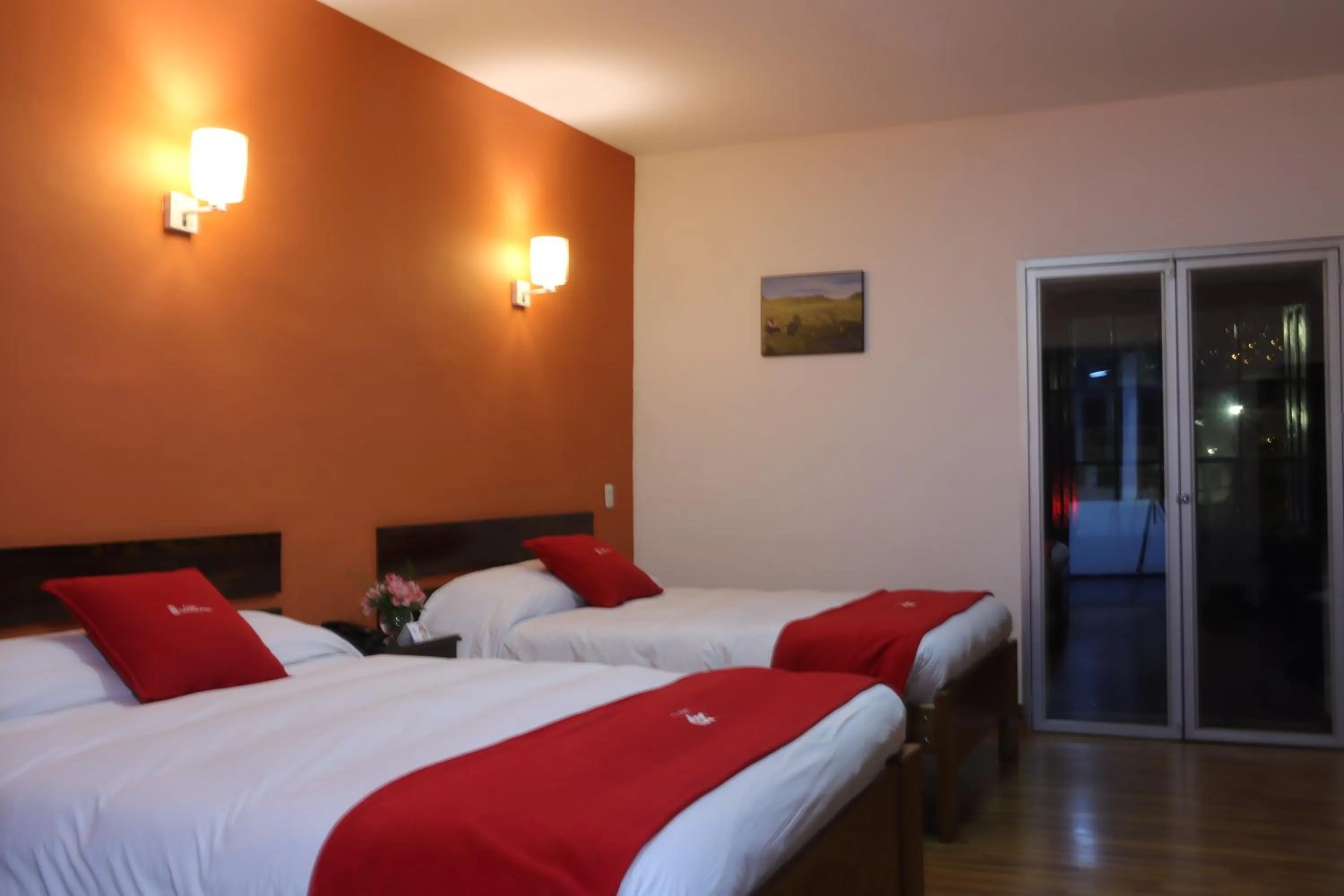 Bed in Hotel Limacpampa