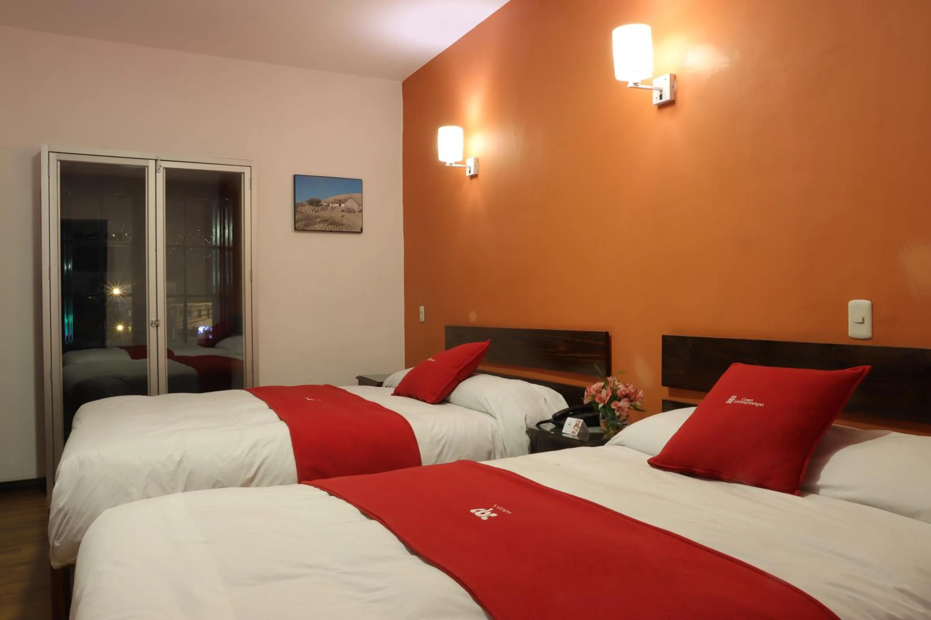 Bed in Hotel Limacpampa