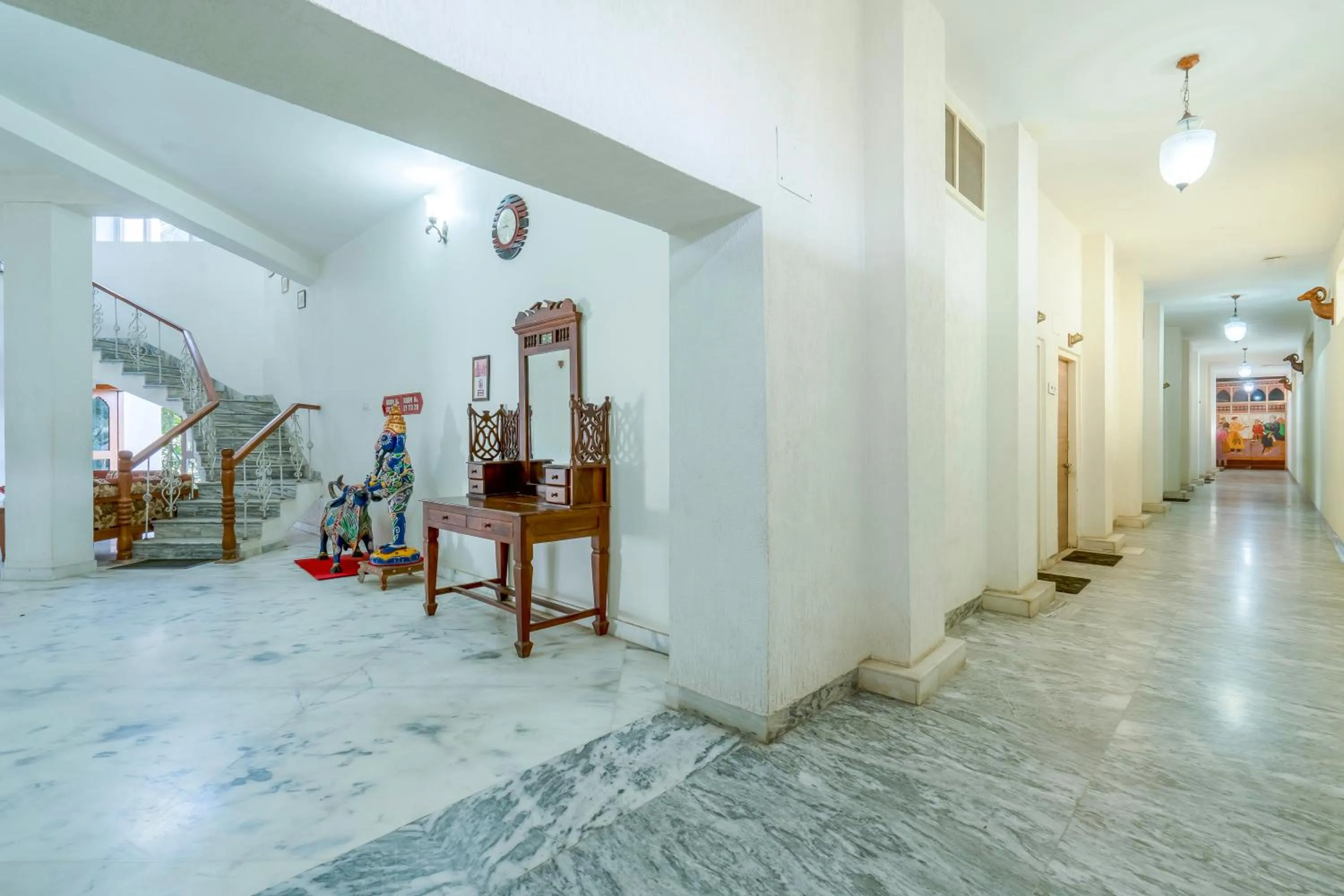 Lobby or reception in Hotel Chandrawati Palace