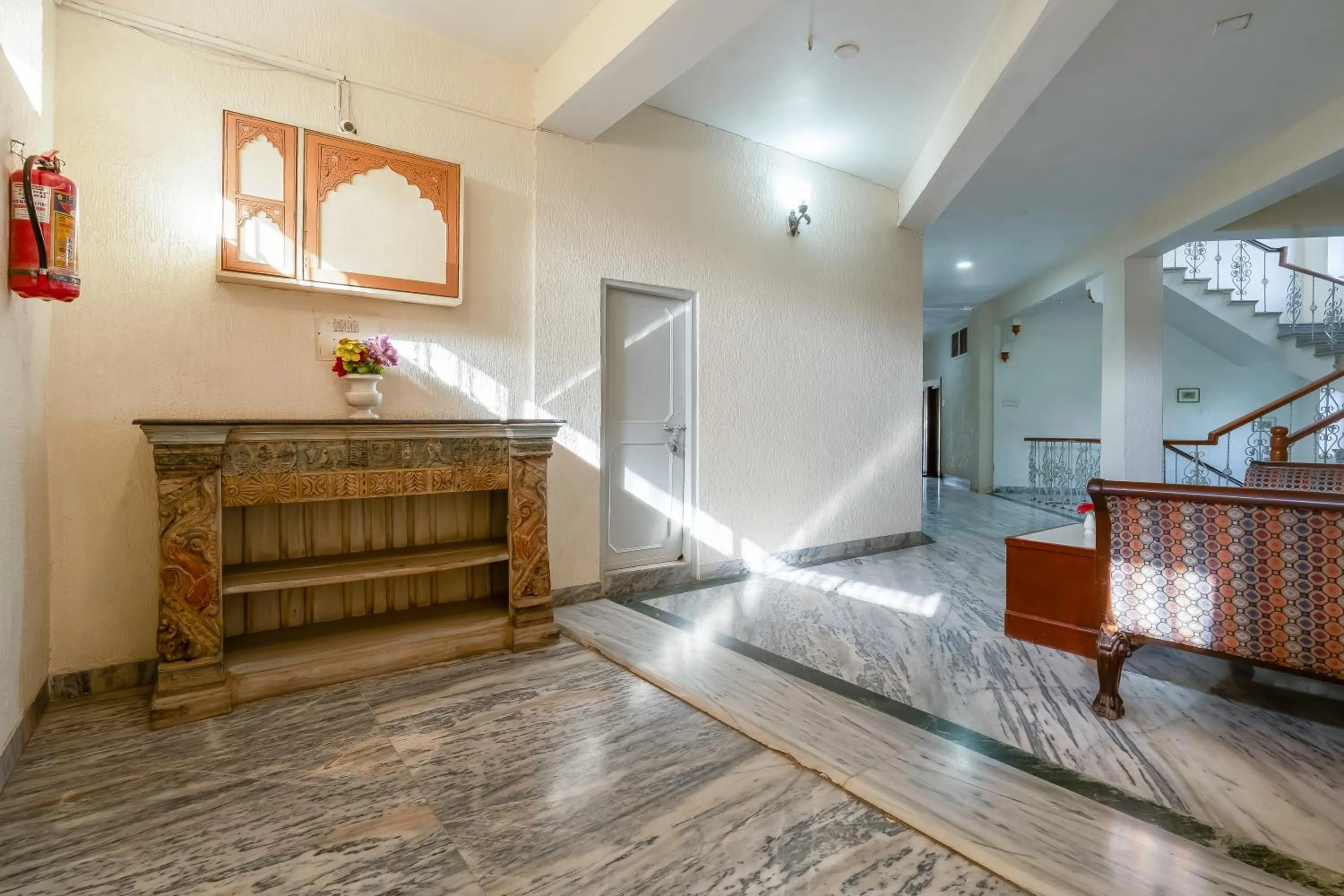 Lobby or reception in Hotel Chandrawati Palace