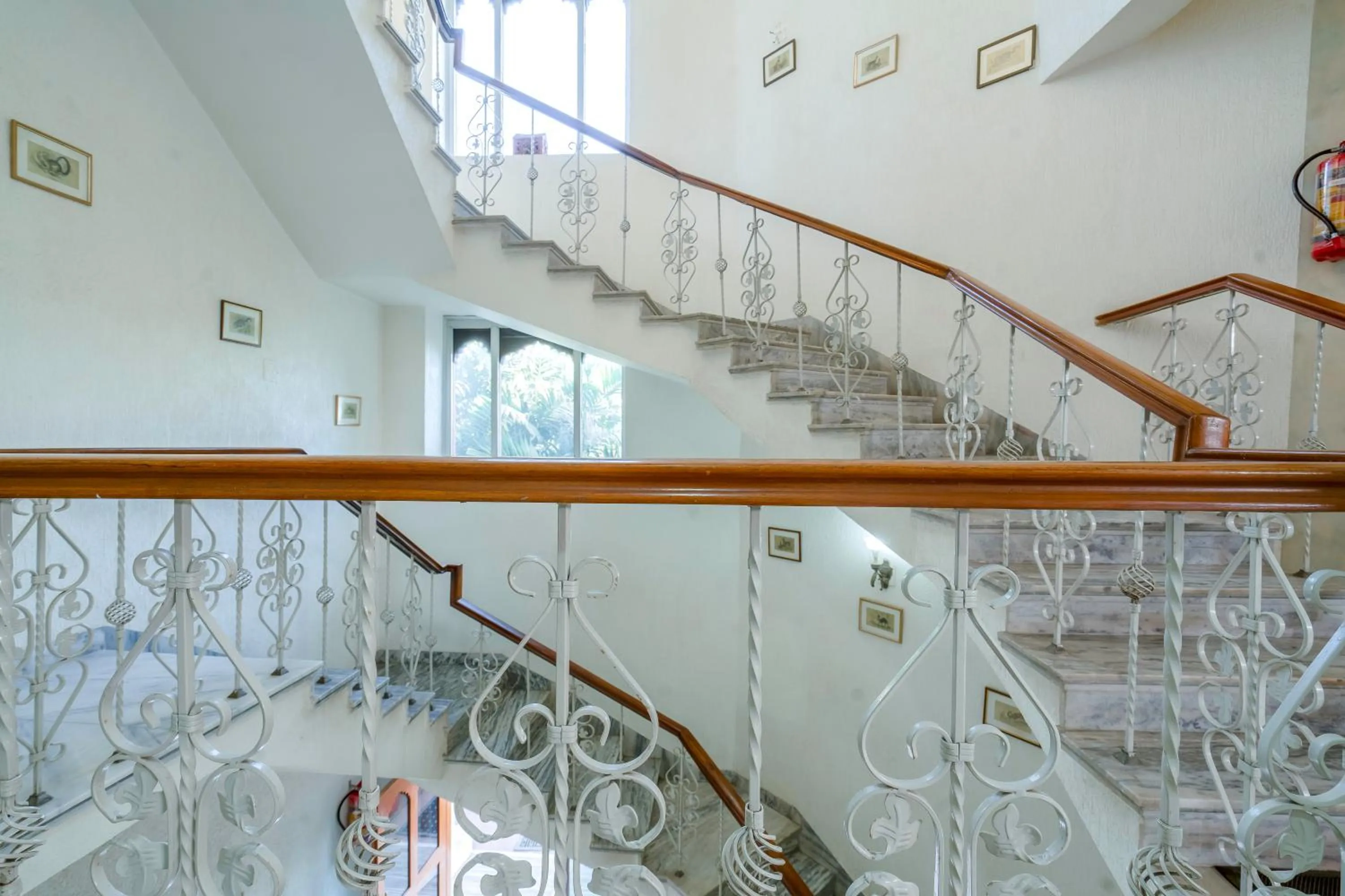 Lobby or reception in Hotel Chandrawati Palace