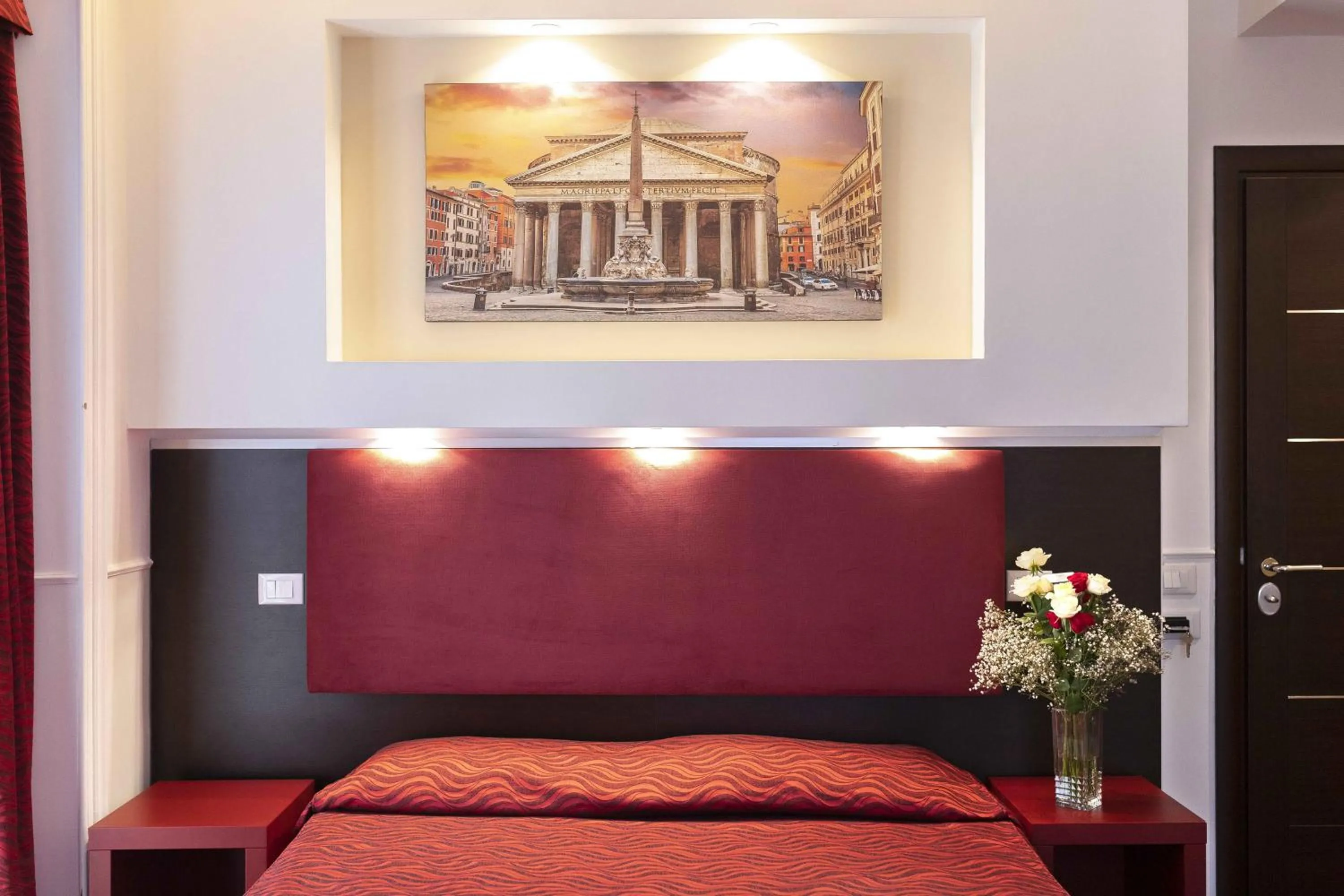 Bed in Imperial Suite Guest House