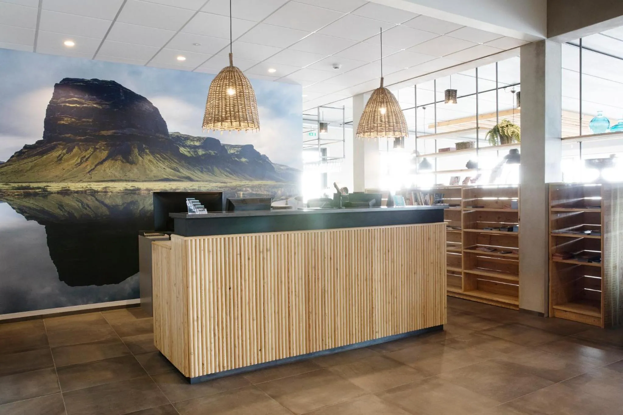 Lobby or reception in Fosshotel Nupar