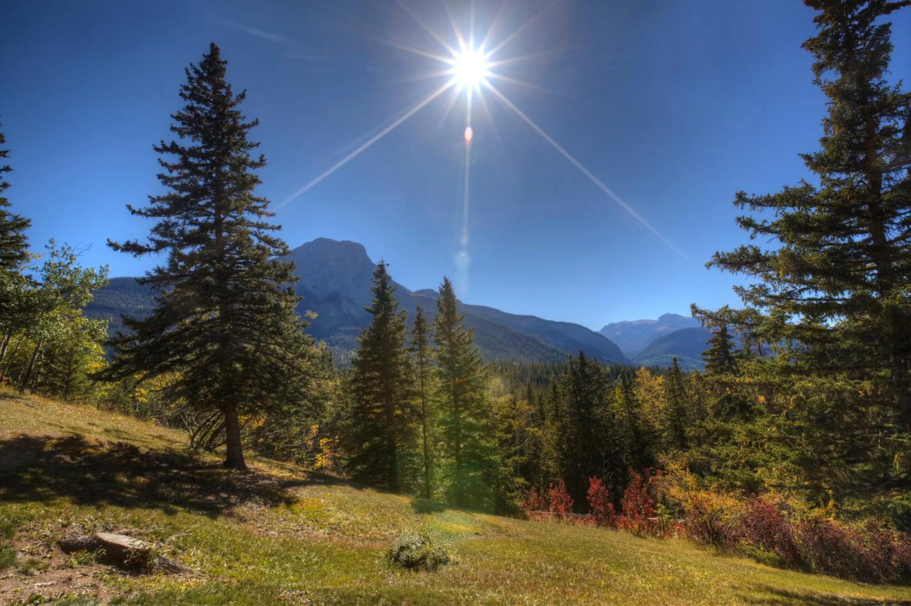 Day in Overlander Mountain Lodge