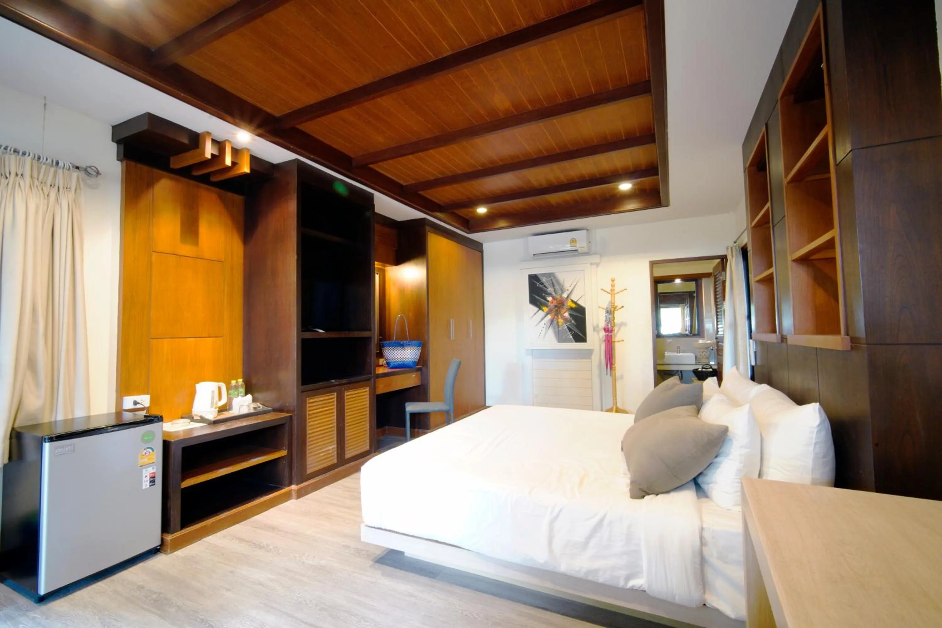 Bed in Villa Cha-Cha Salad Beach Koh Phangan