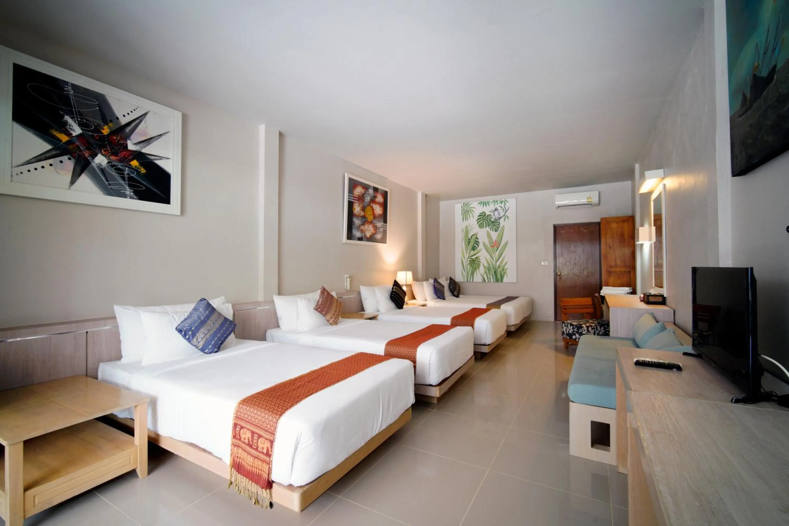 Bed in Villa Cha-Cha Salad Beach Koh Phangan