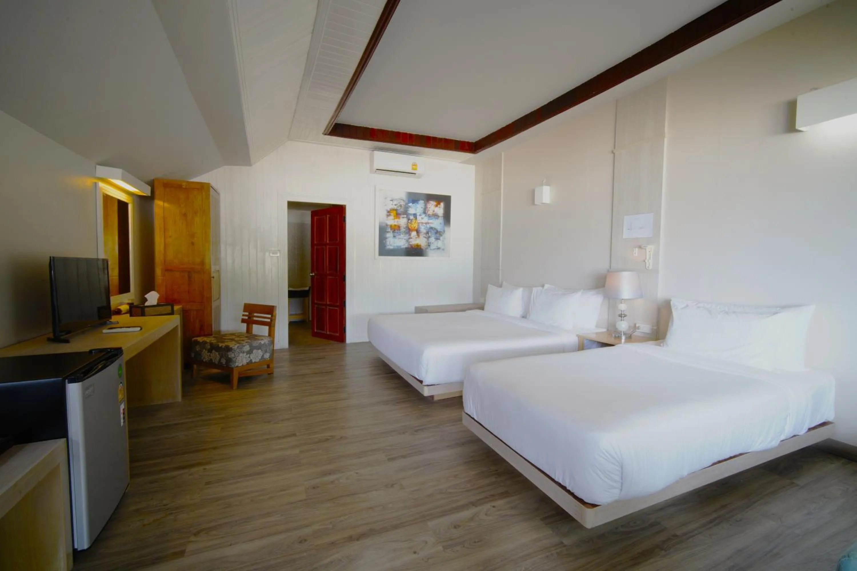 Bed in Villa Cha-Cha Salad Beach Koh Phangan