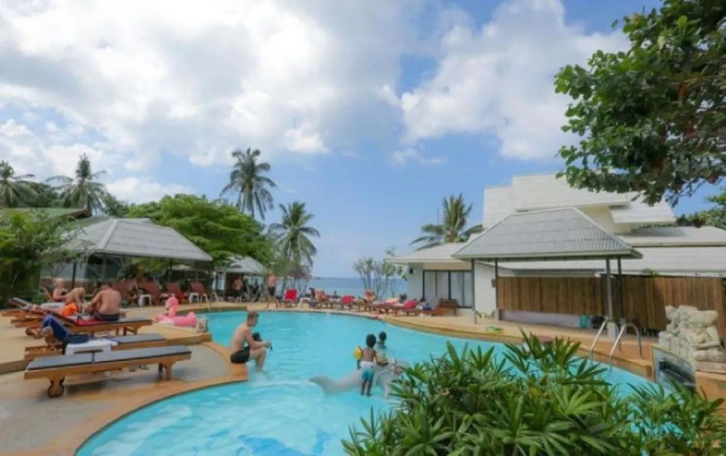 Swimming pool in Villa Cha-Cha Salad Beach Koh Phangan