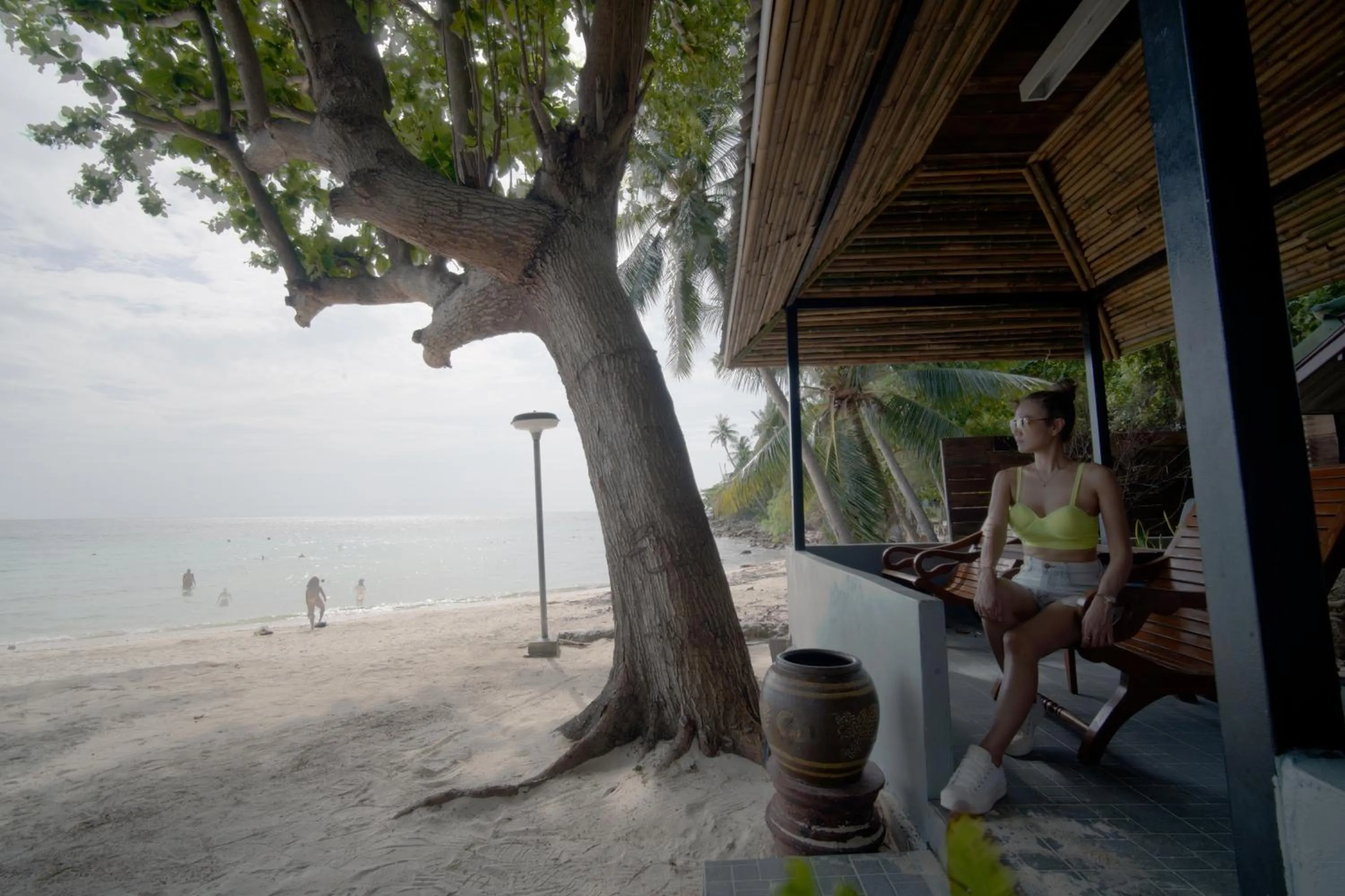 Beach in Villa Cha-Cha Salad Beach Koh Phangan