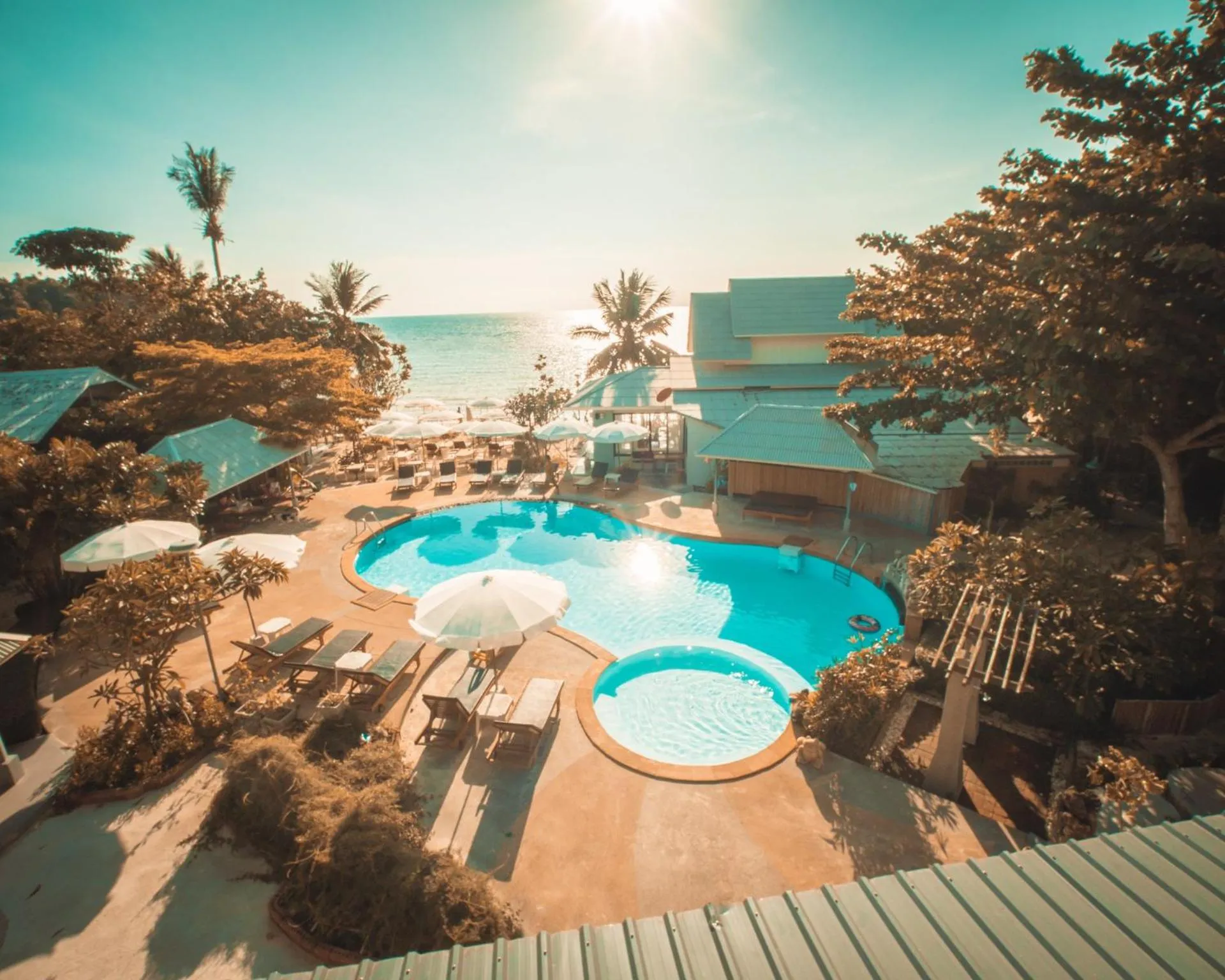 Swimming pool in Villa Cha-Cha Salad Beach Koh Phangan