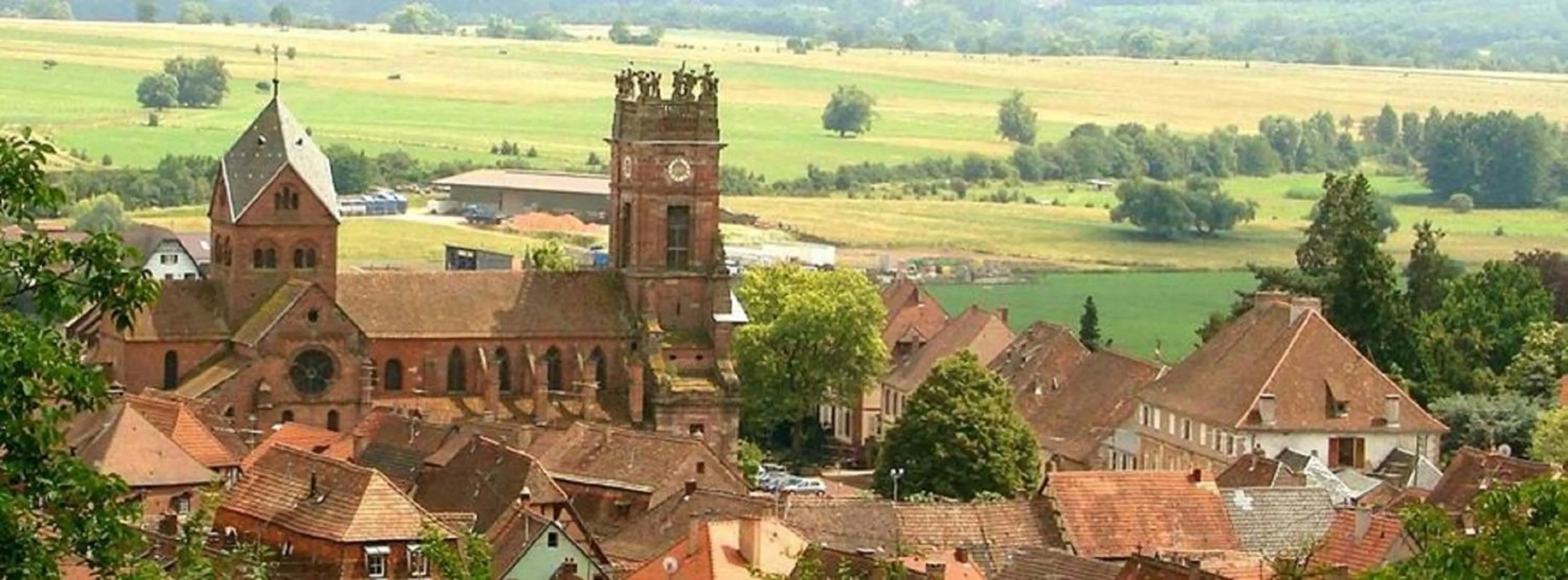 City view in Logis Hôtel-Restaurant du Herrenstein