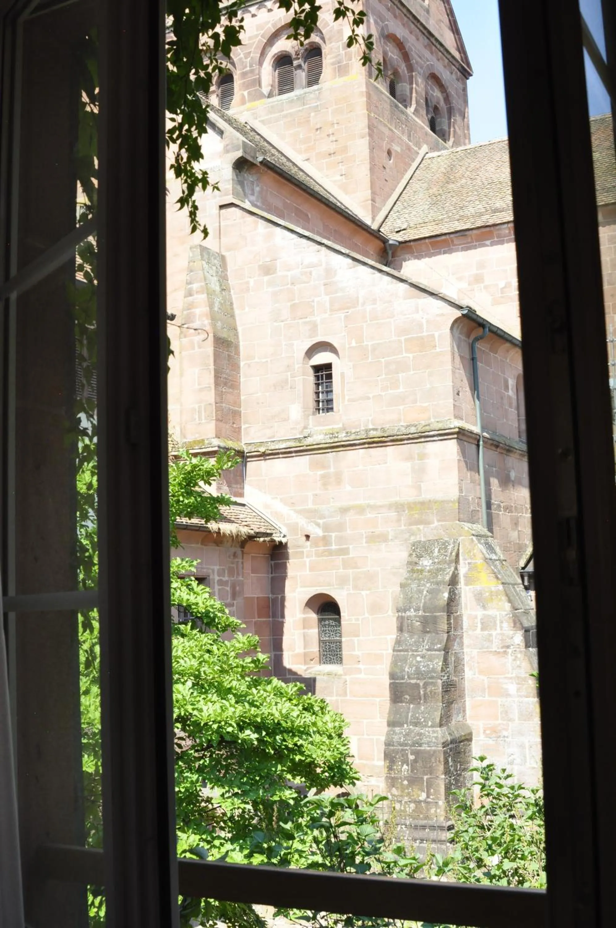 View (from property/room) in Logis Hôtel-Restaurant du Herrenstein