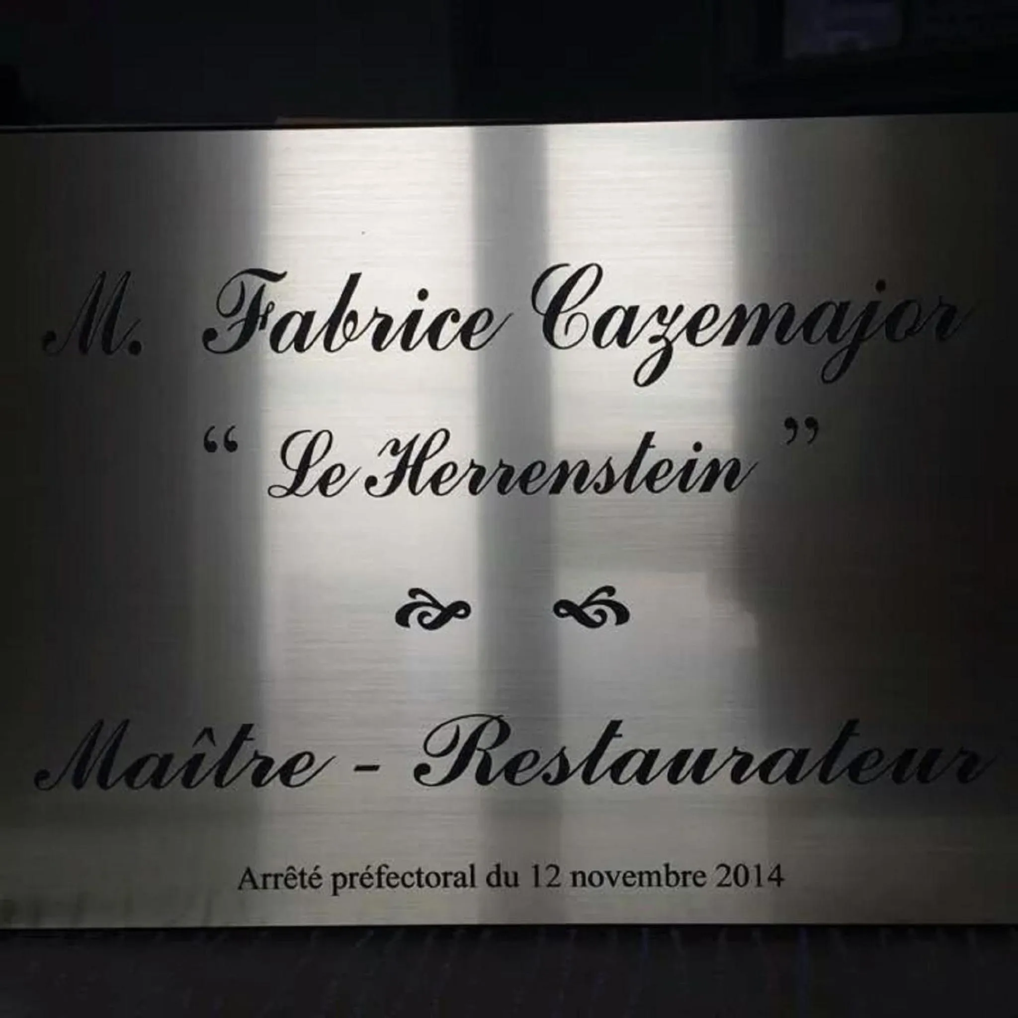 Restaurant/places to eat in Logis Hôtel-Restaurant du Herrenstein