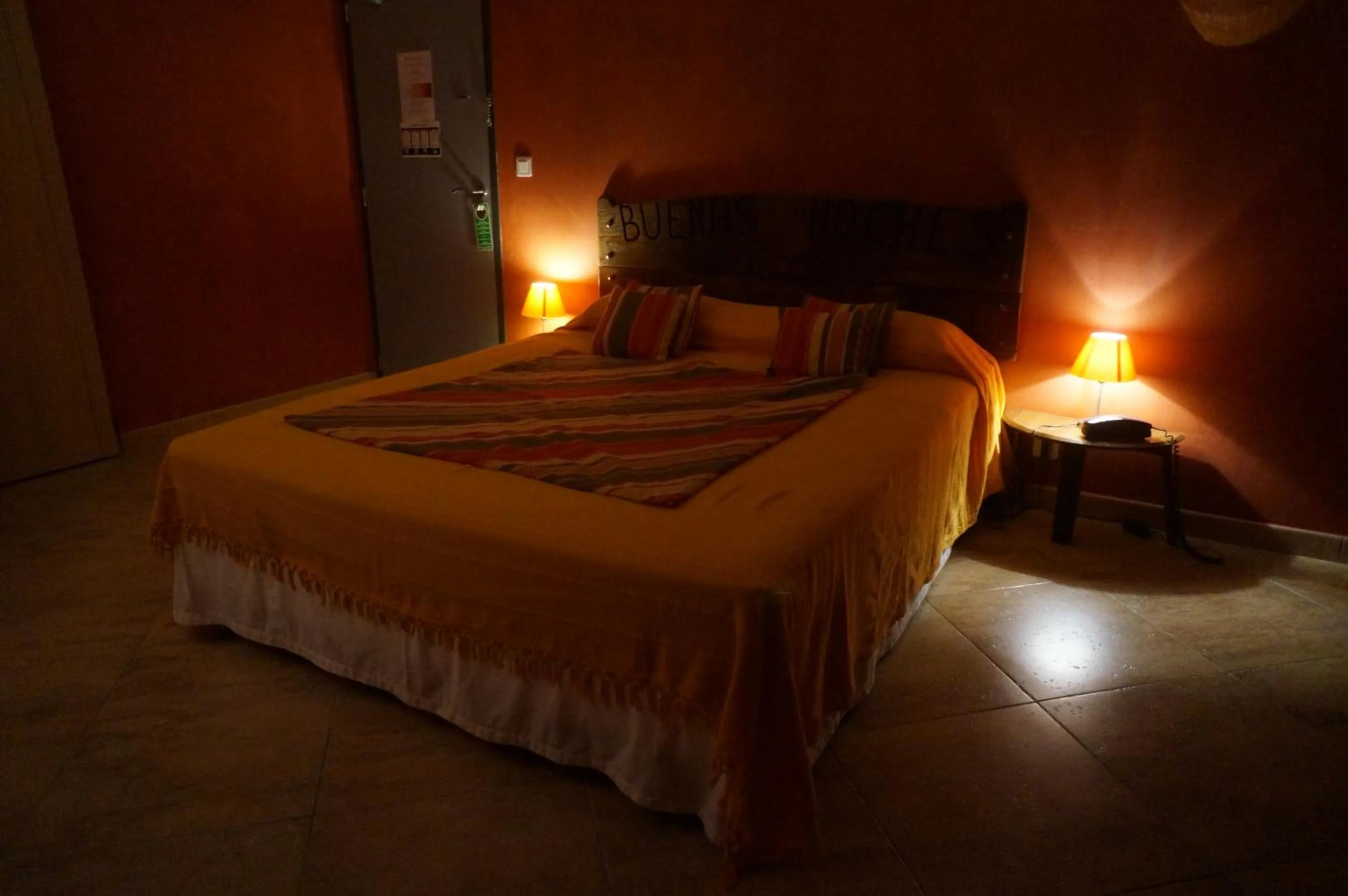 Bed in Hotel Le Saint Jean