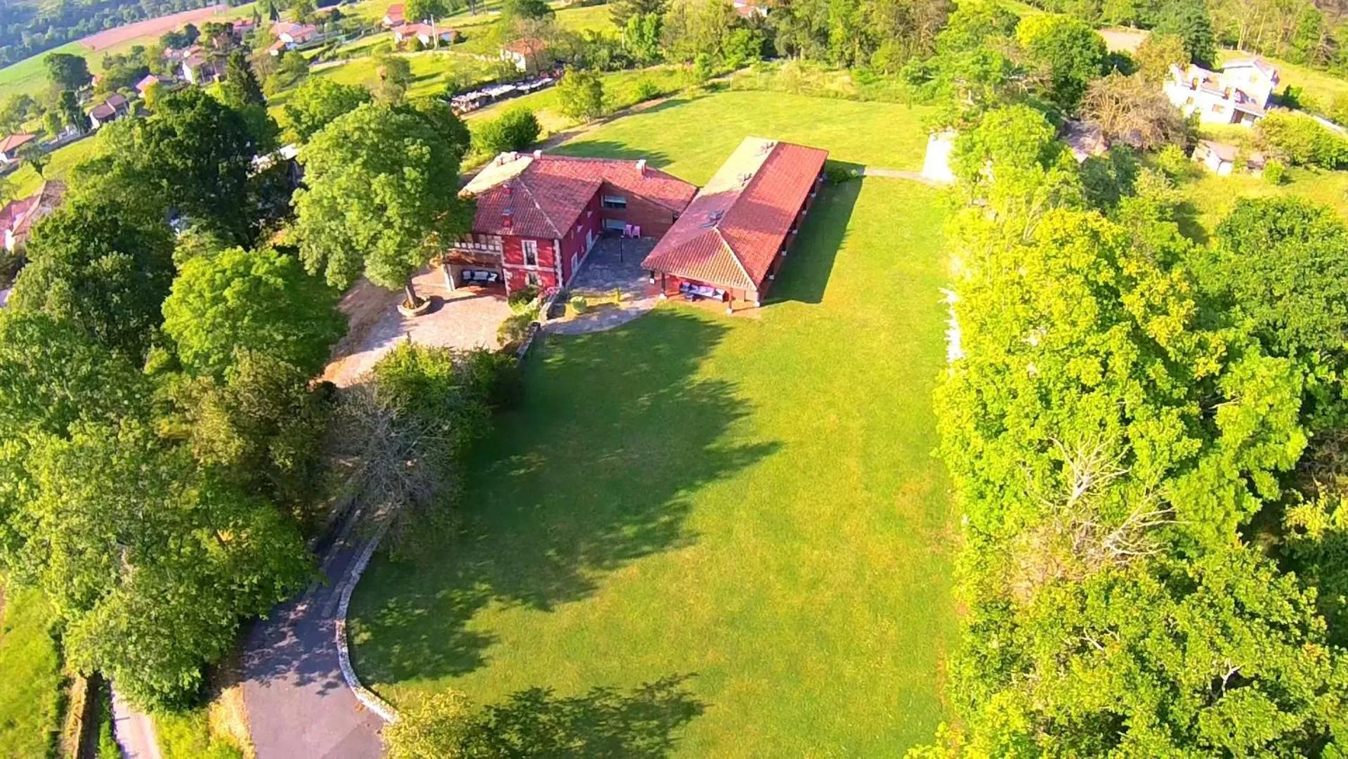 Bird's eye view in Hotel Rural Coviella