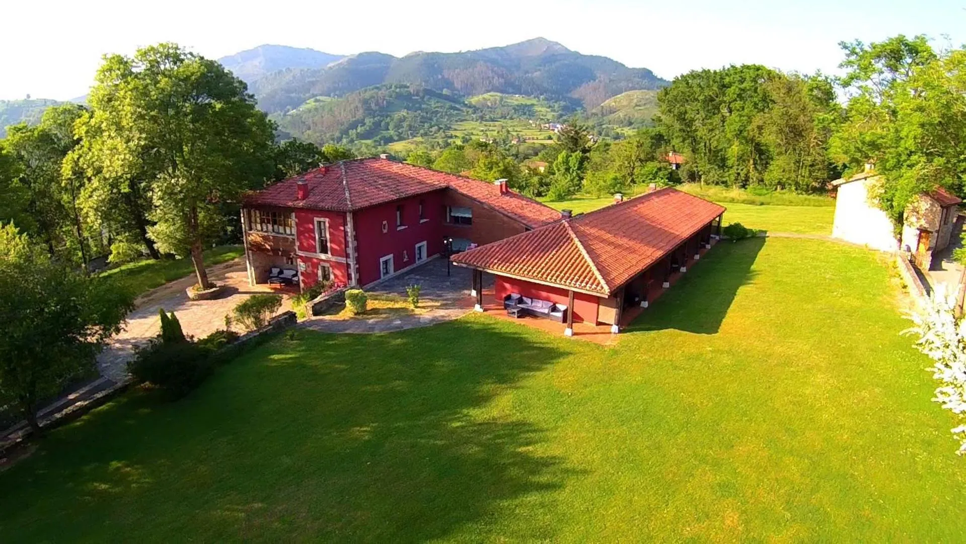 Bird's eye view in Hotel Rural Coviella