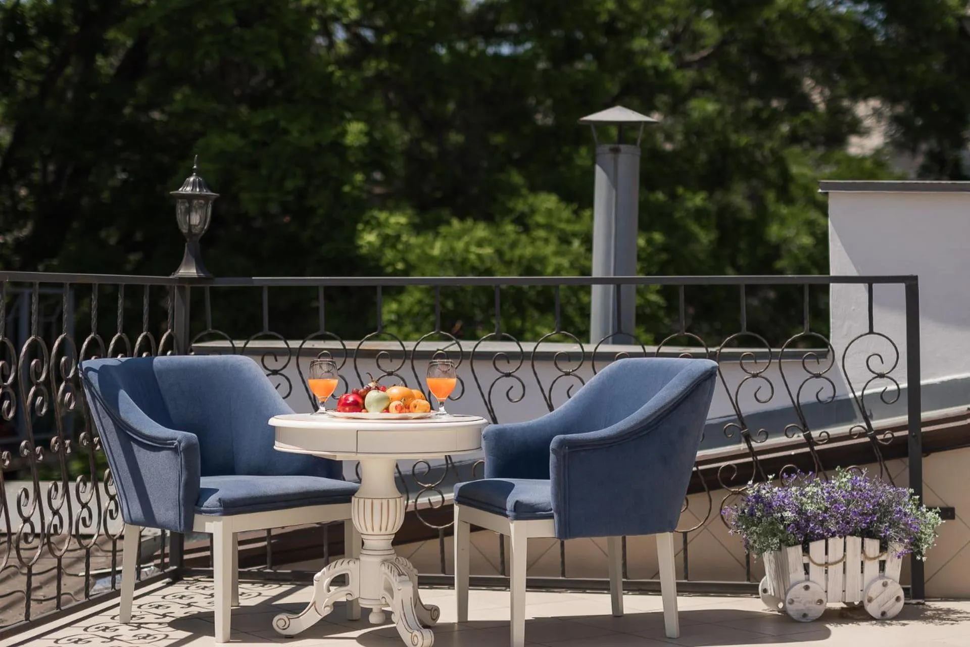 Balcony/Terrace in Mozart Hotel