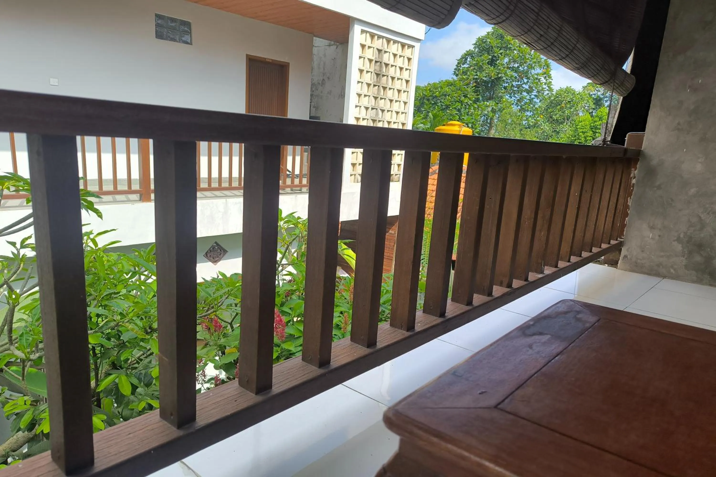 Balcony/Terrace in Bhuana Shanti Homestay Ubud