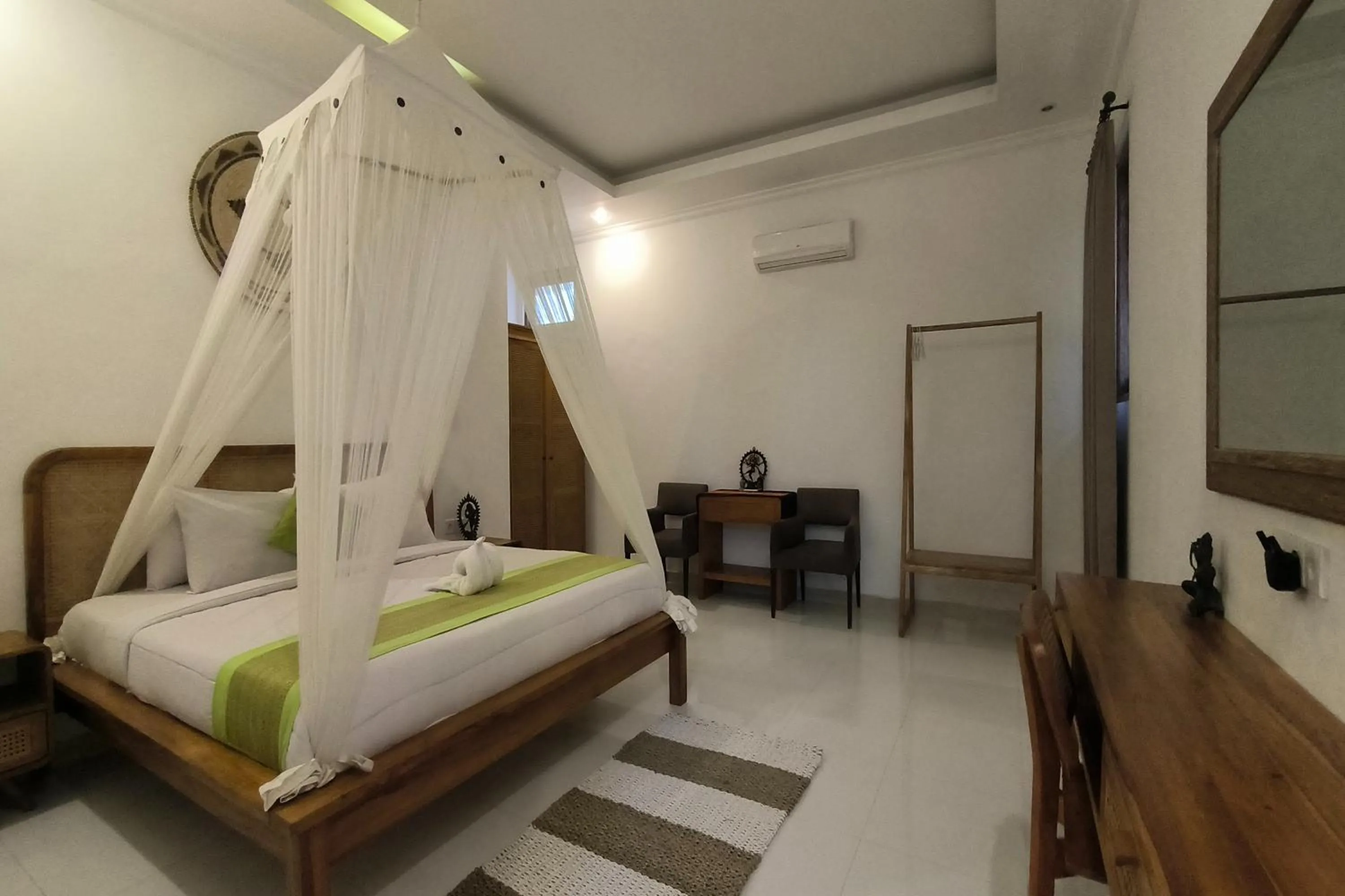 Bed in Bhuana Shanti Homestay Ubud