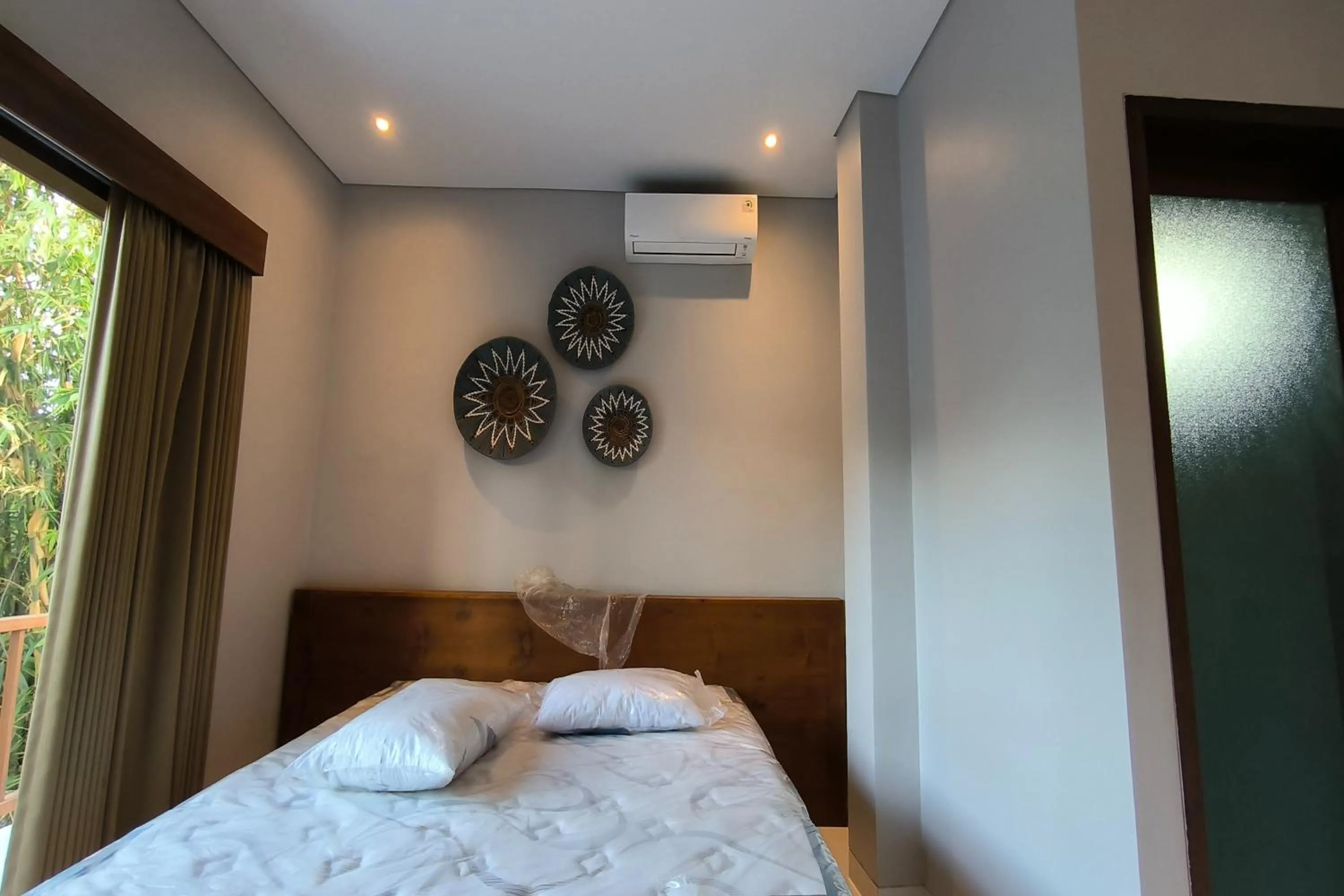 Bed in Bhuana Shanti Homestay Ubud