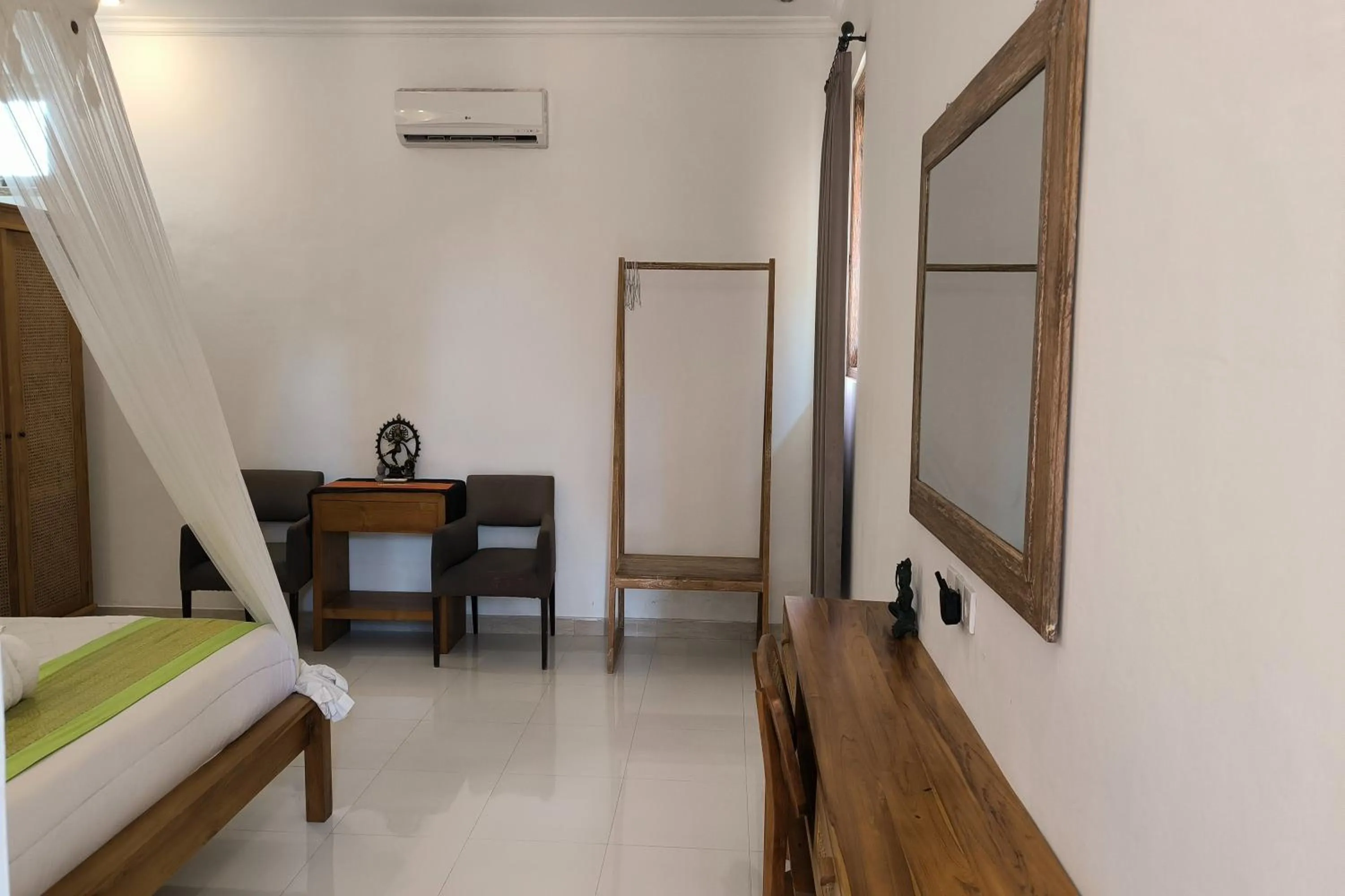 Bed in Bhuana Shanti Homestay Ubud