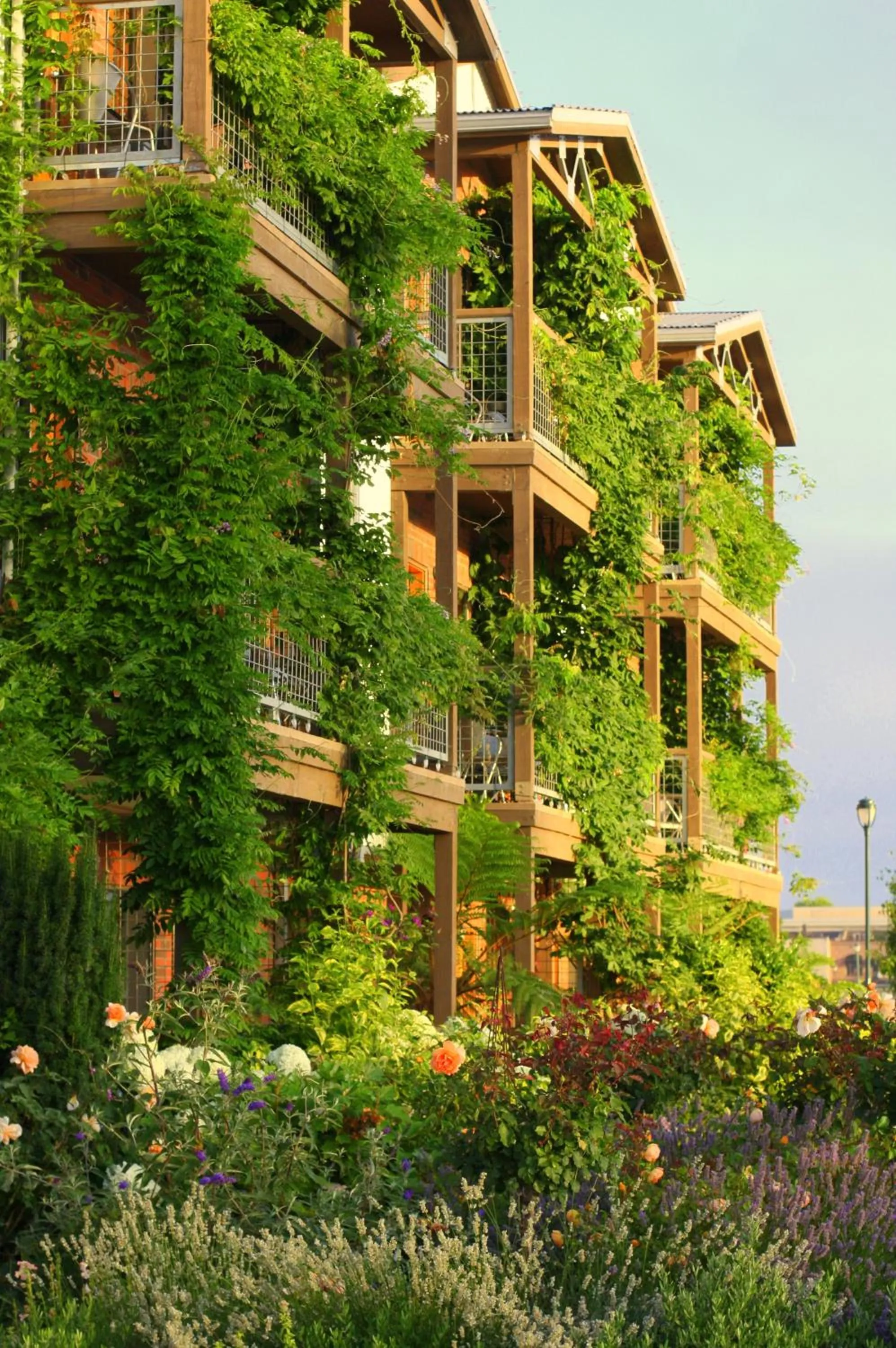 Property building in Napa River Inn