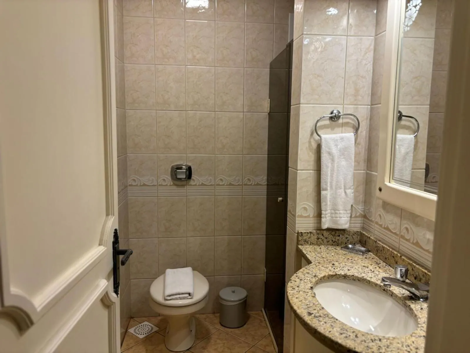 Bathroom in Pousada Serra Valle