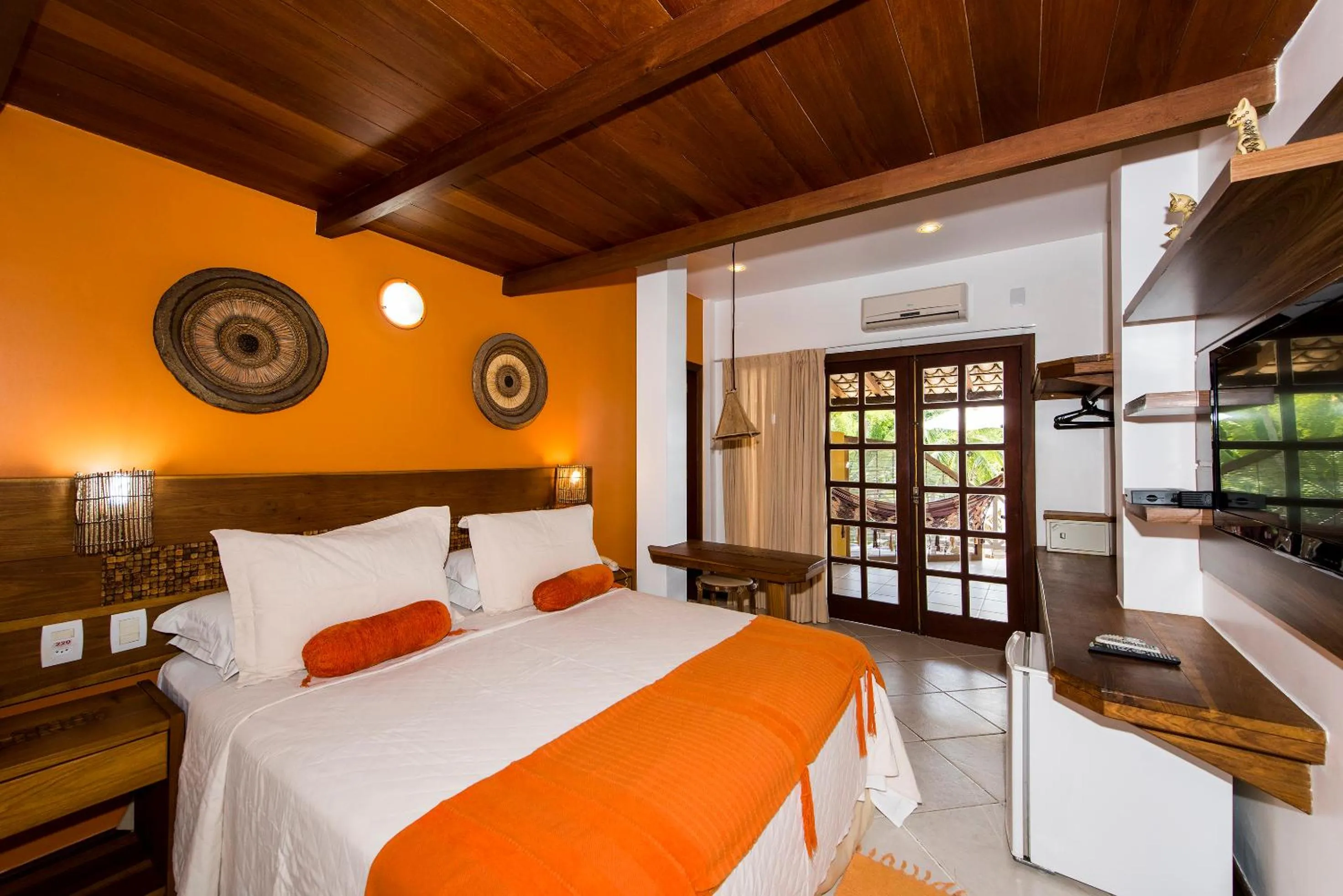 Bedroom, Bed in Passárgada Pousada