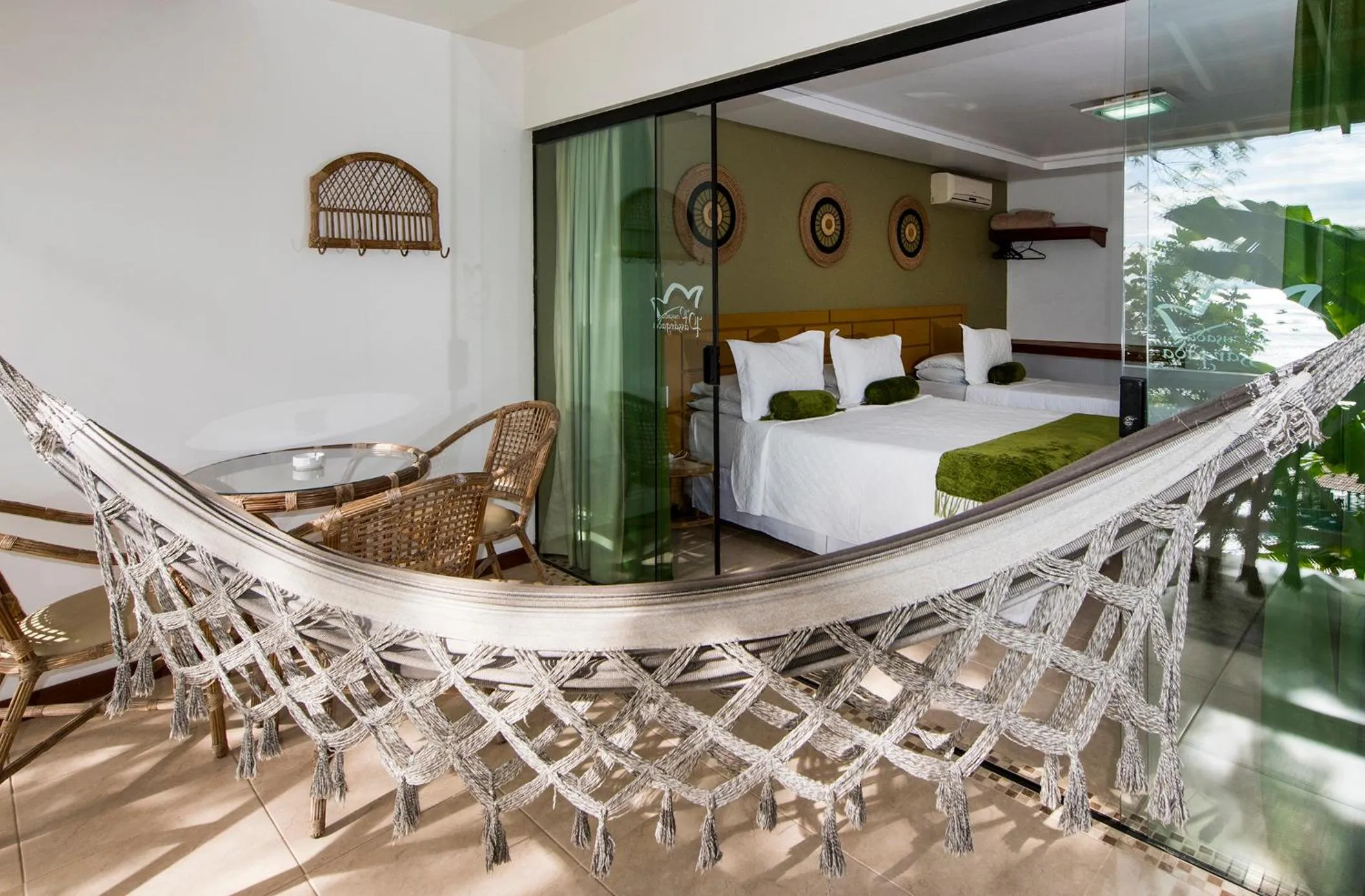 Bedroom, Bed in Passárgada Pousada