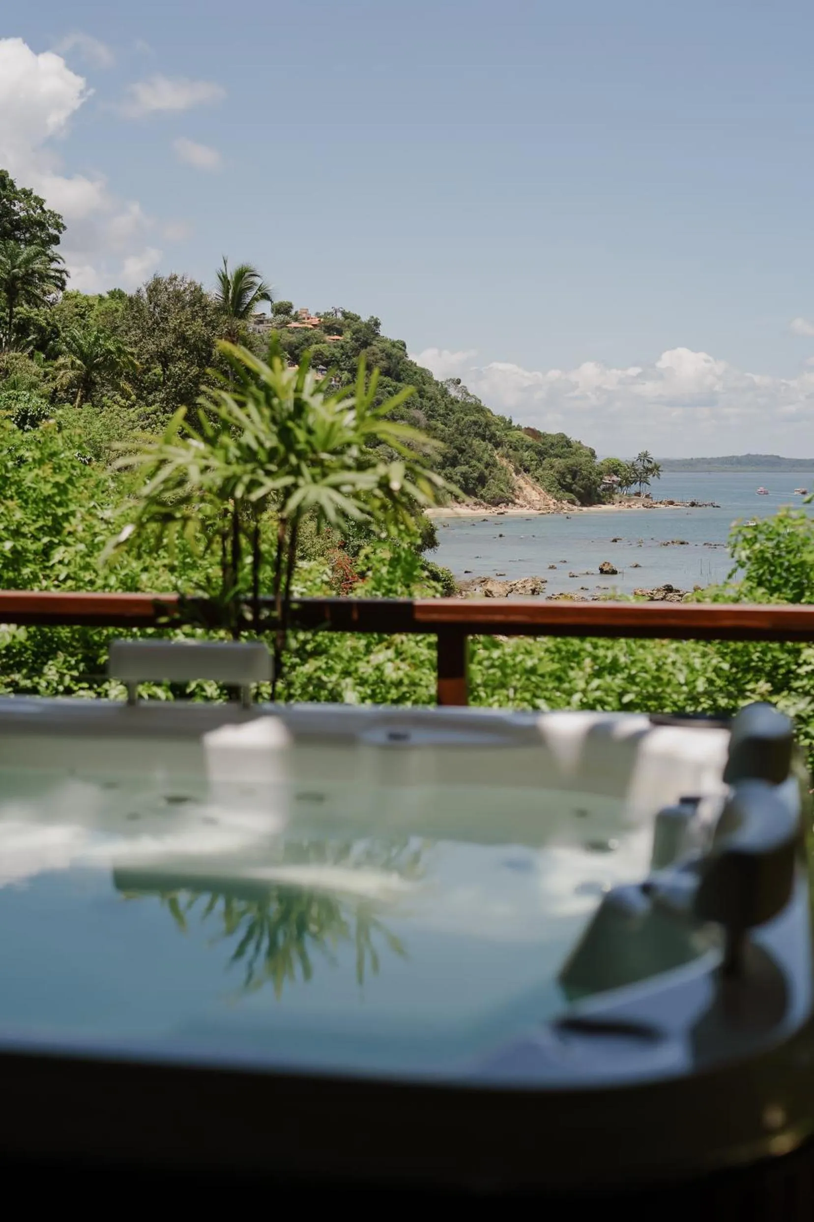 Hot Tub in Passárgada Pousada