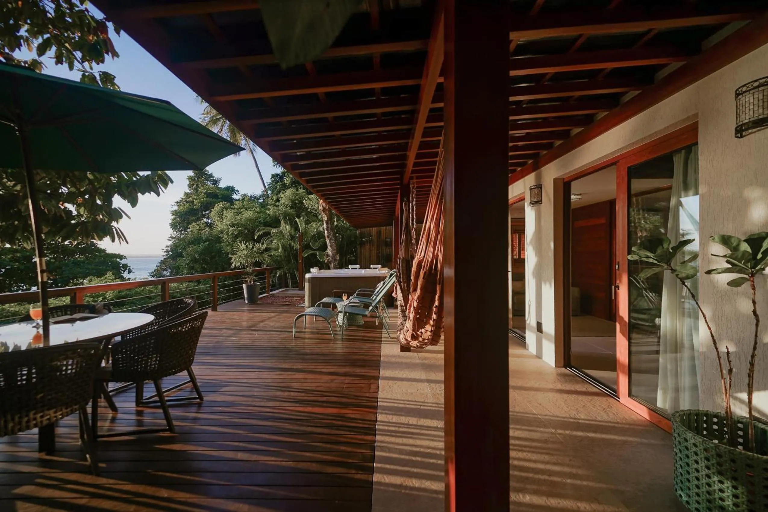 Balcony/Terrace in Passárgada Pousada