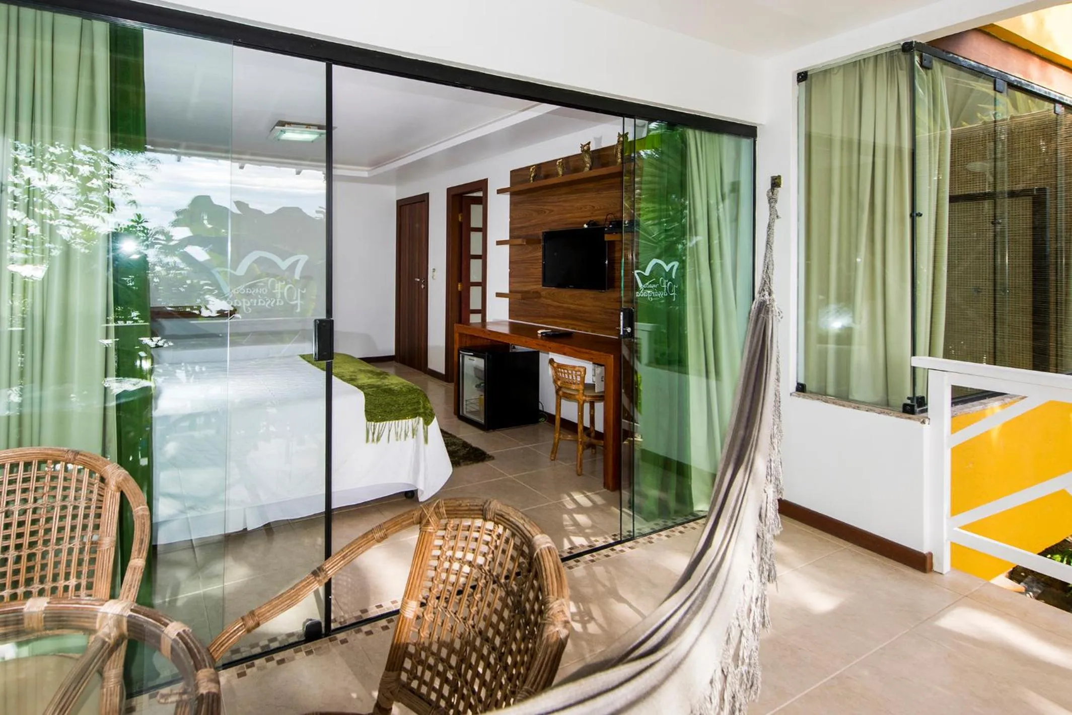 Living room in Passárgada Pousada