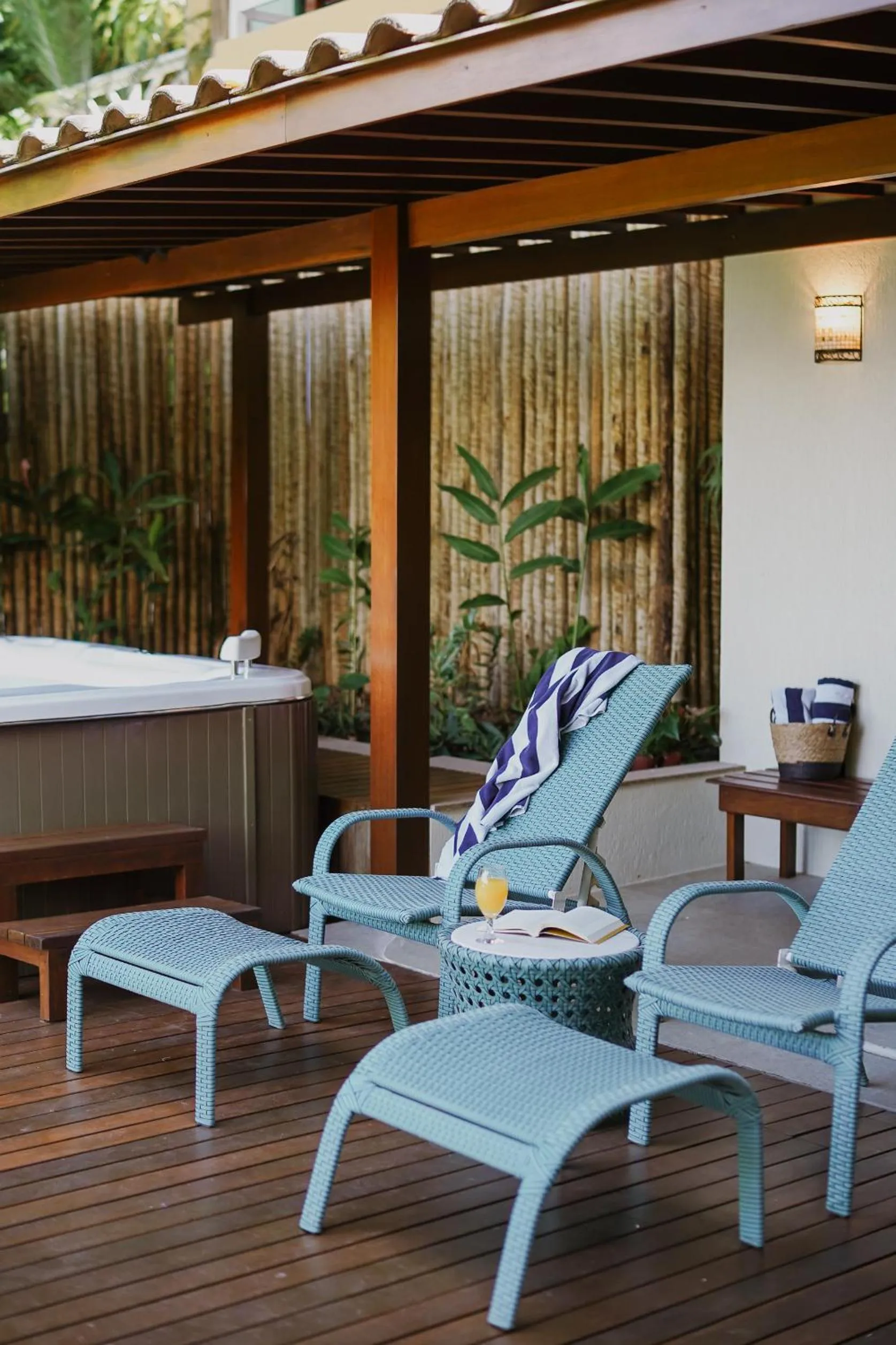 Balcony/Terrace in Passárgada Pousada