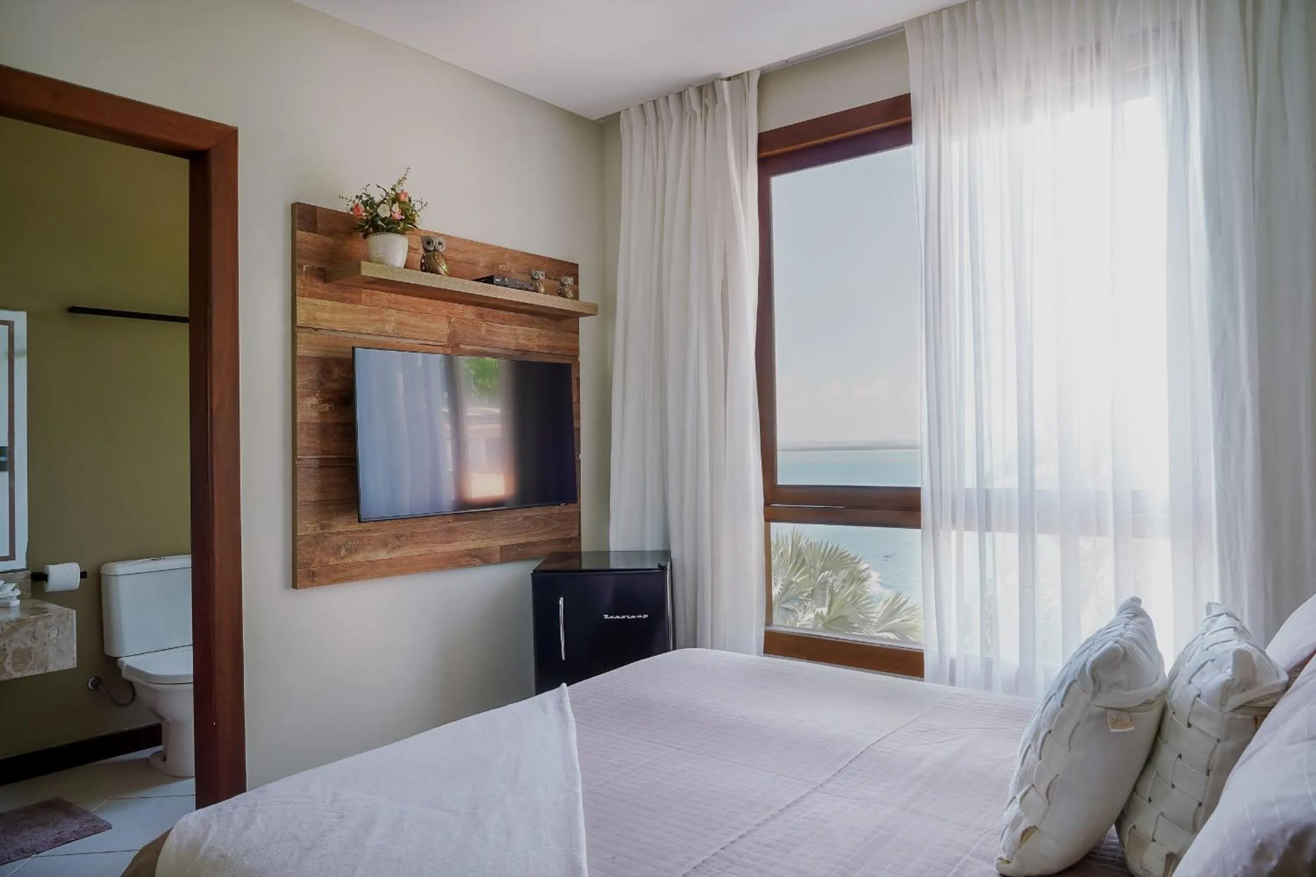 Bedroom, Bed in Passárgada Pousada