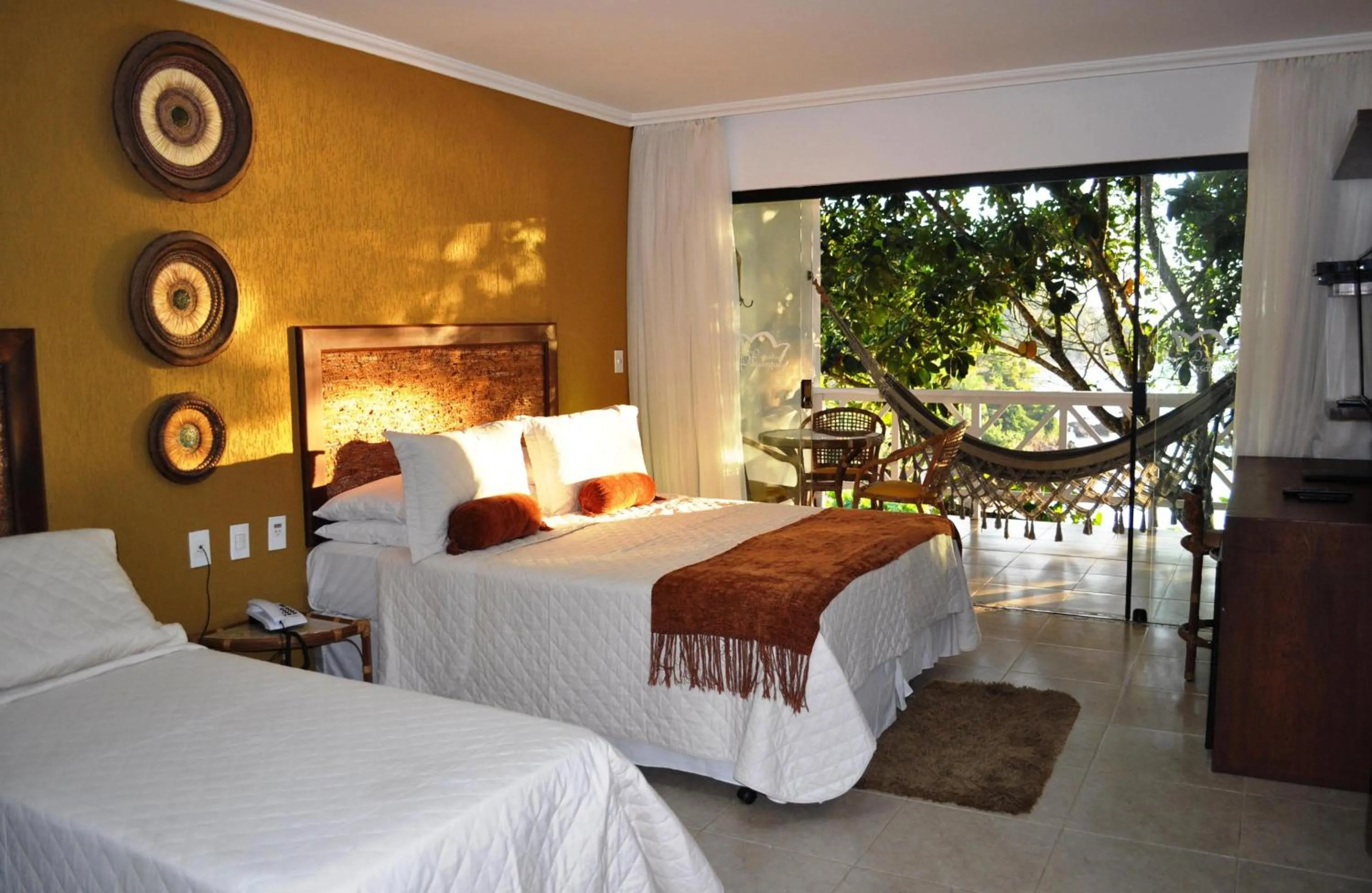 Bedroom, Bed in Passárgada Pousada