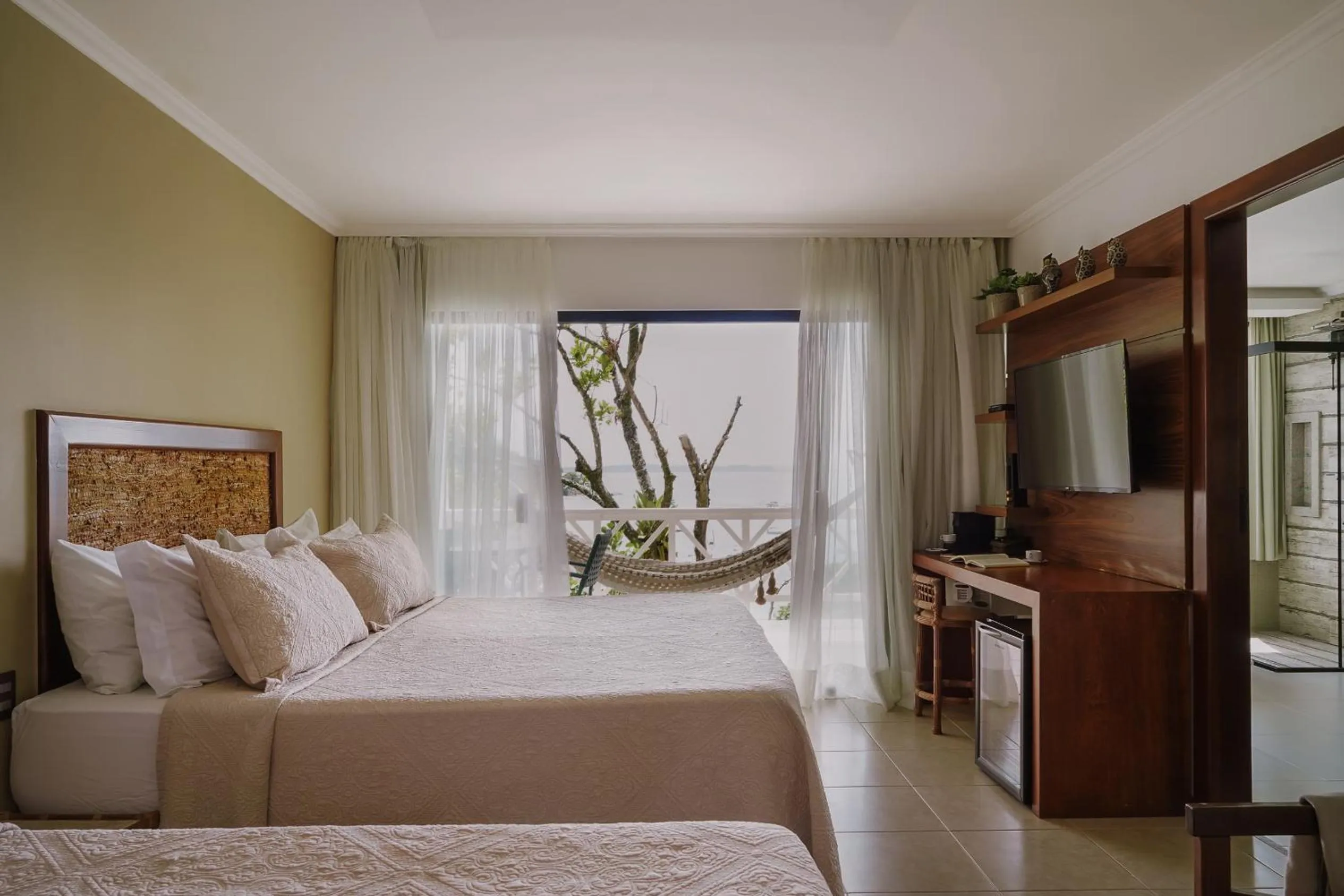 Bedroom, Bed in Passárgada Pousada