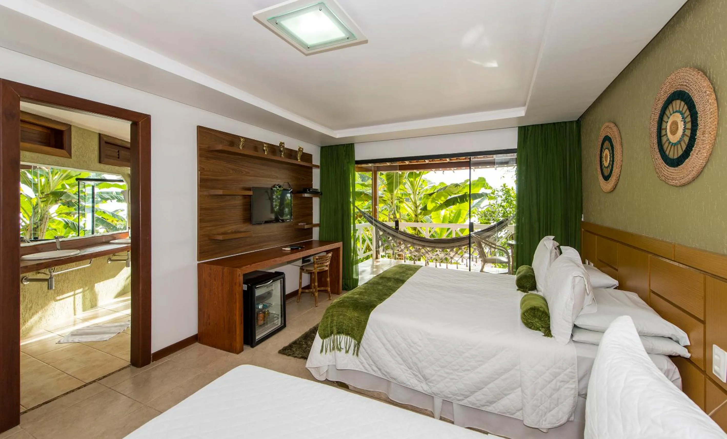 Bedroom, Bed in Passárgada Pousada