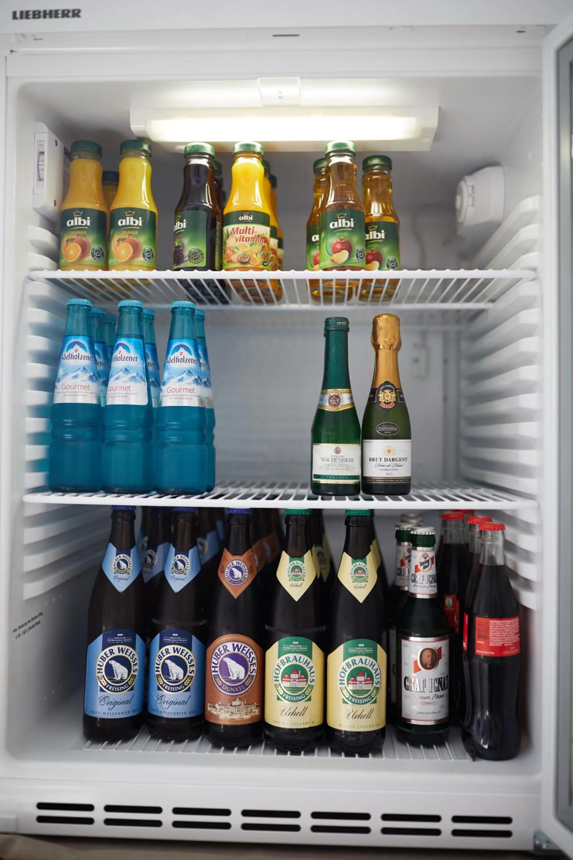 Alcoholic drinks in Hotel Alter Wirt