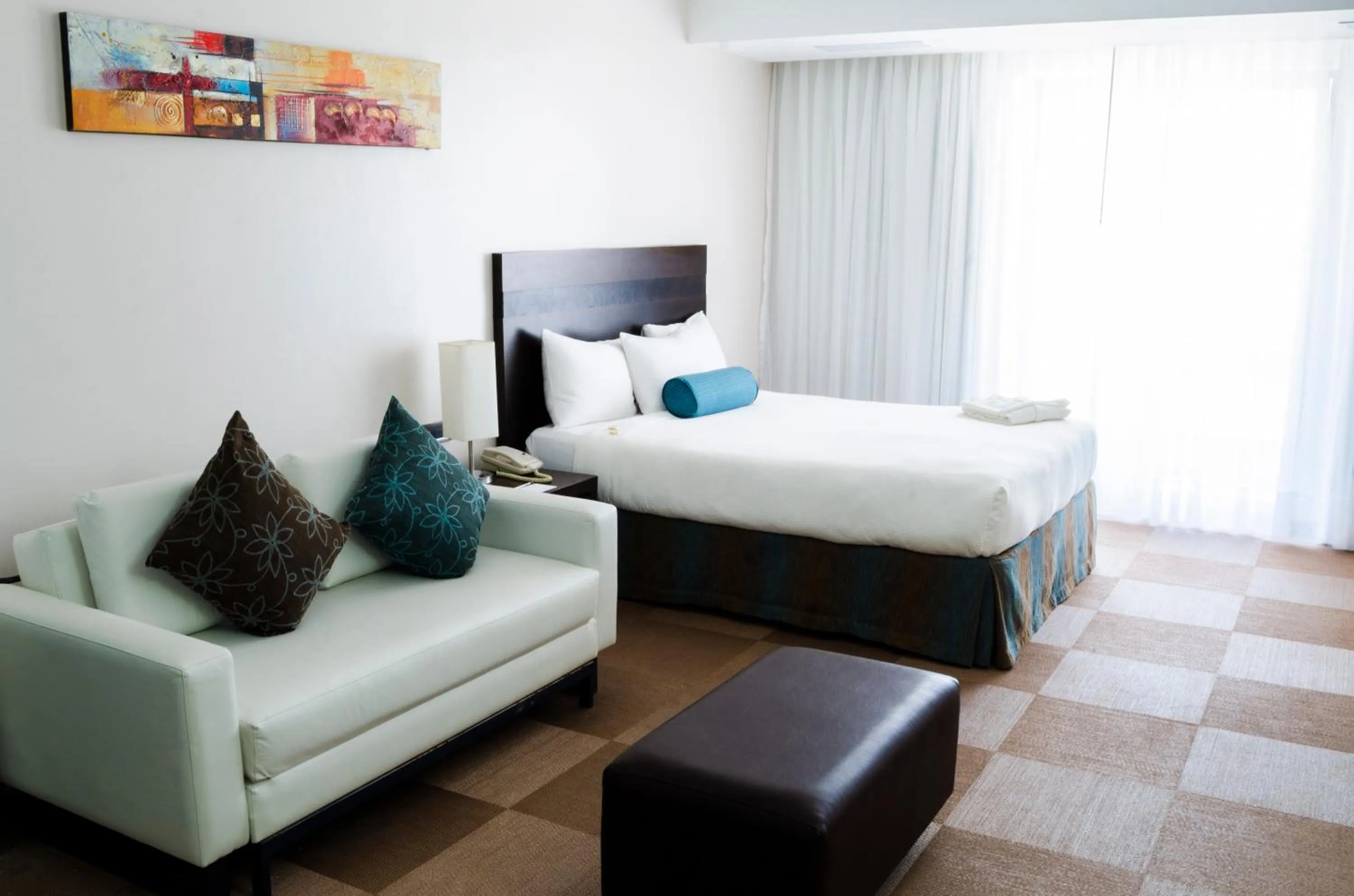 Bed in Lidotel Margarita