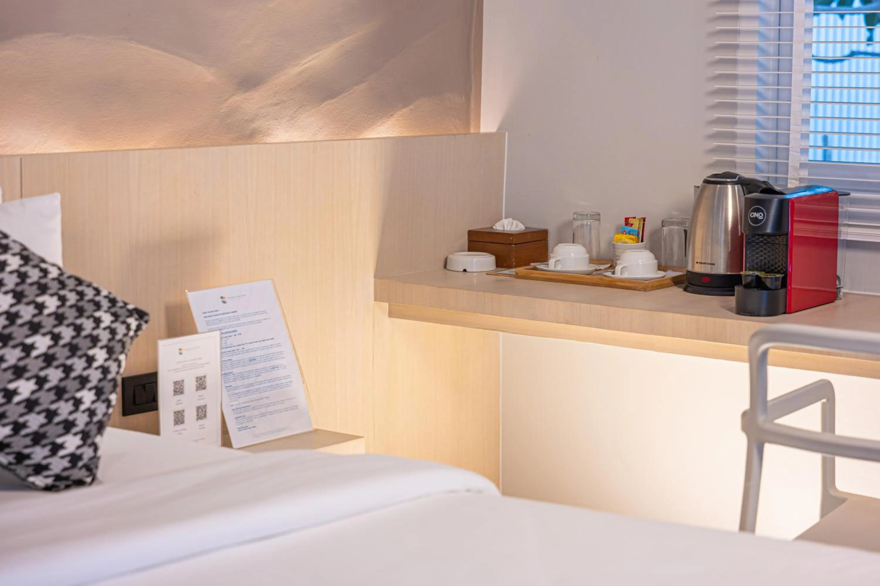 Bed in Samui Natien Resort