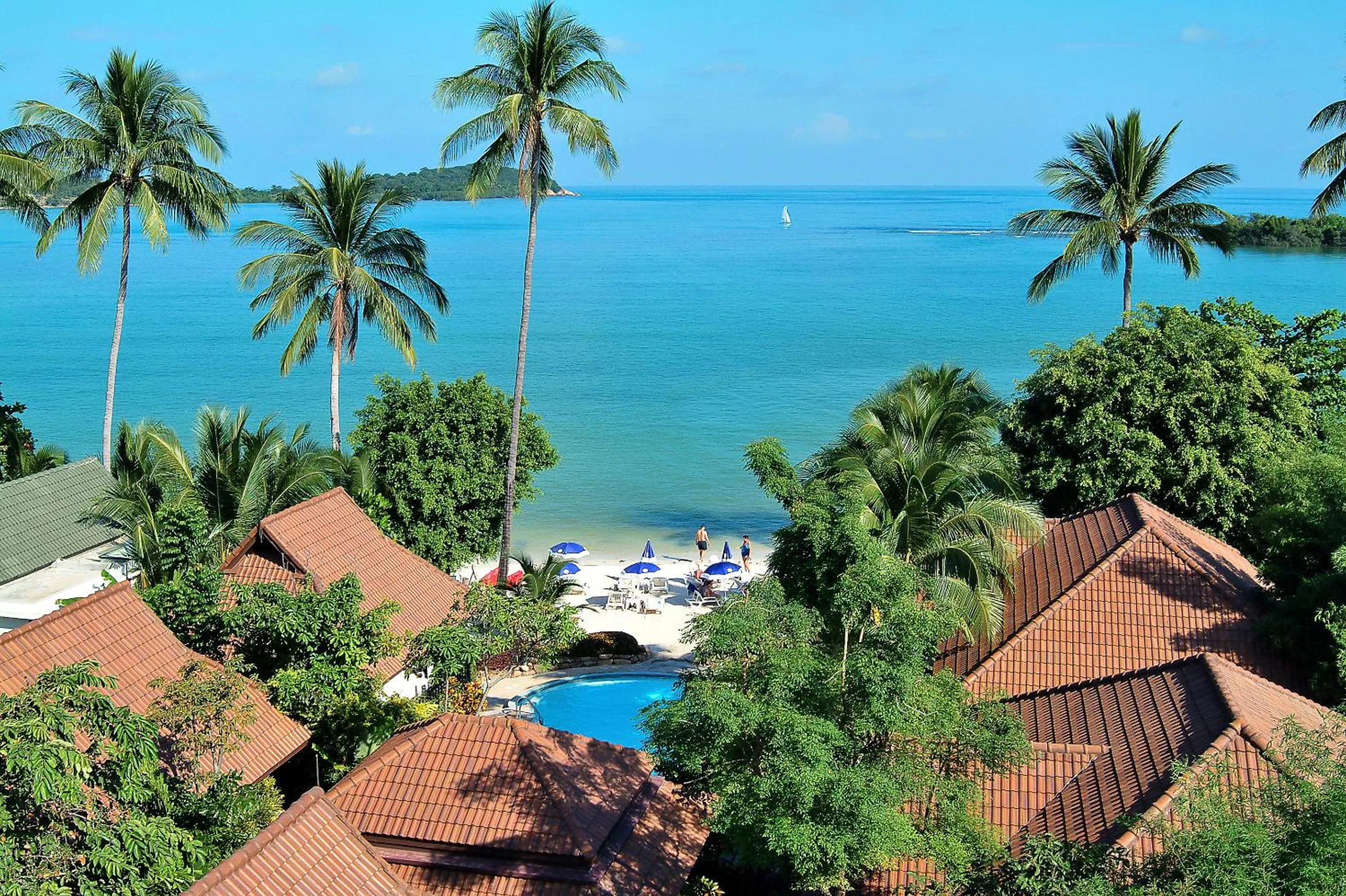 Bird's eye view in Samui Natien Resort